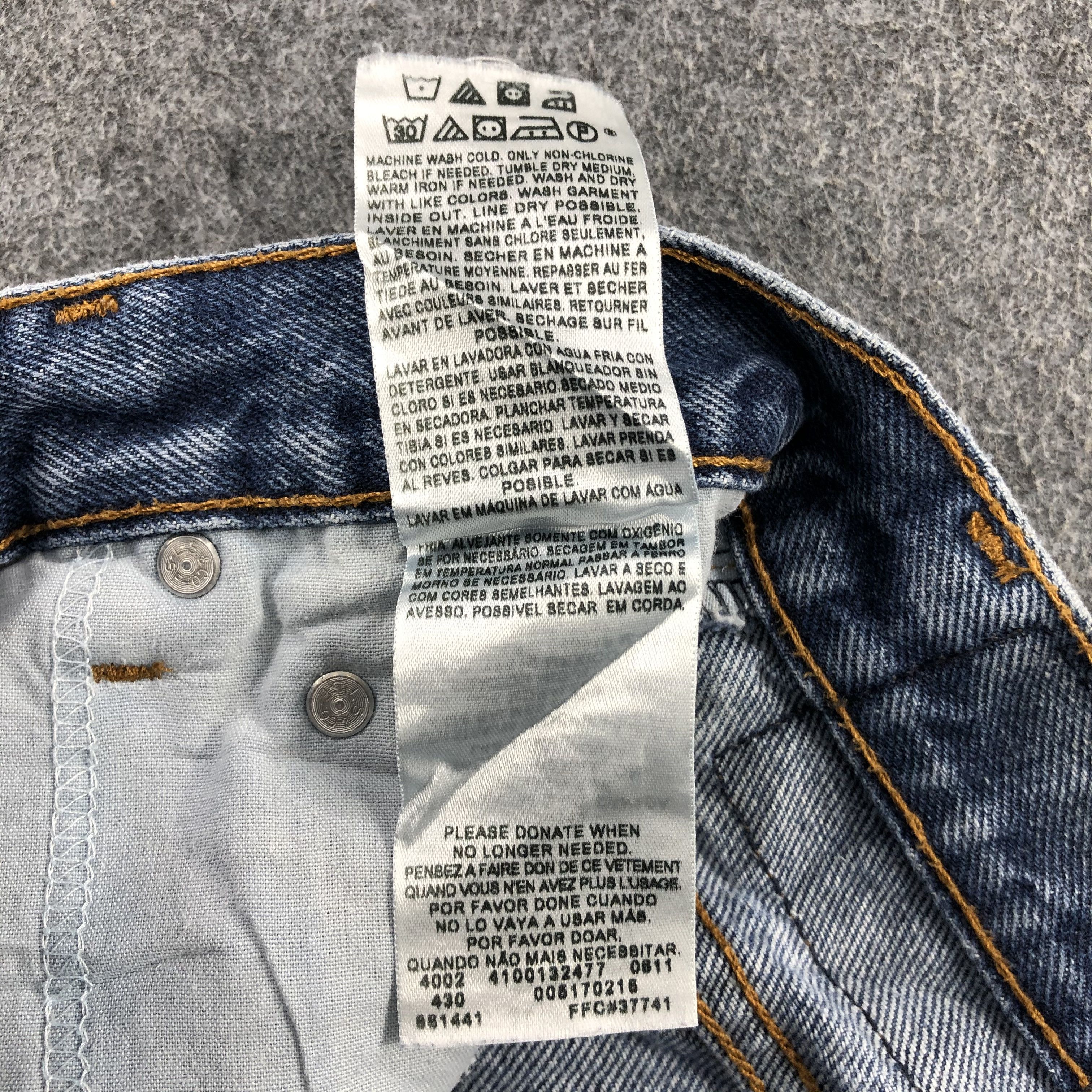 Levi's × Vintage Vintage Blue Wash Levis 517 Jeans-JM1713 Size US 35 - 15 Thumbnail