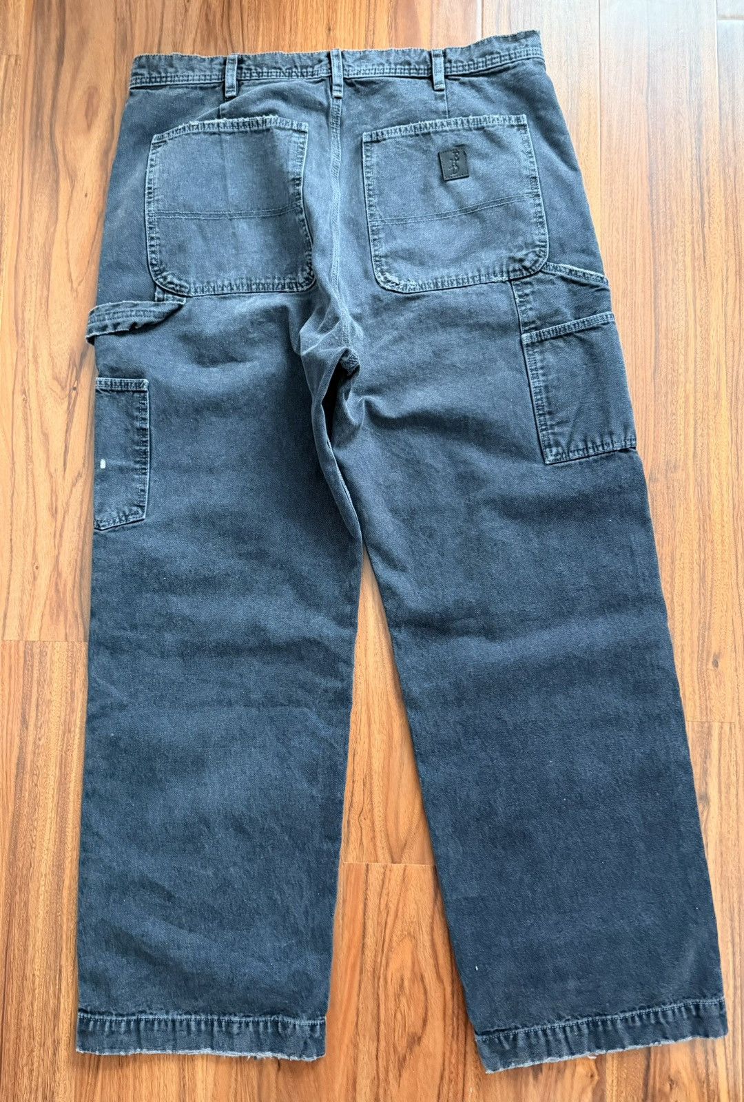 Enfants Riches Deprimes Paint-Splattered Distressed Wide-Leg Jeans Size US 36 / EU 52 - 4 Thumbnail