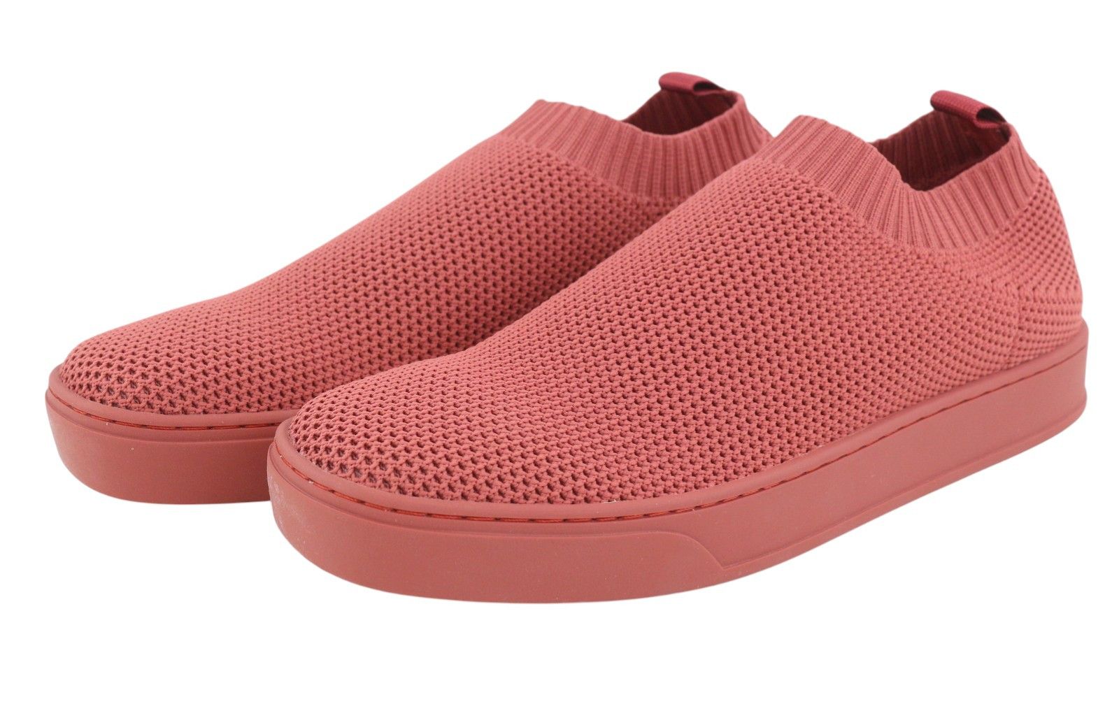 MAX&Co. EU38 Brick Red Textured Slip Square Sole Toe 88724 Size US 7 / IT 37 - 2 Thumbnail