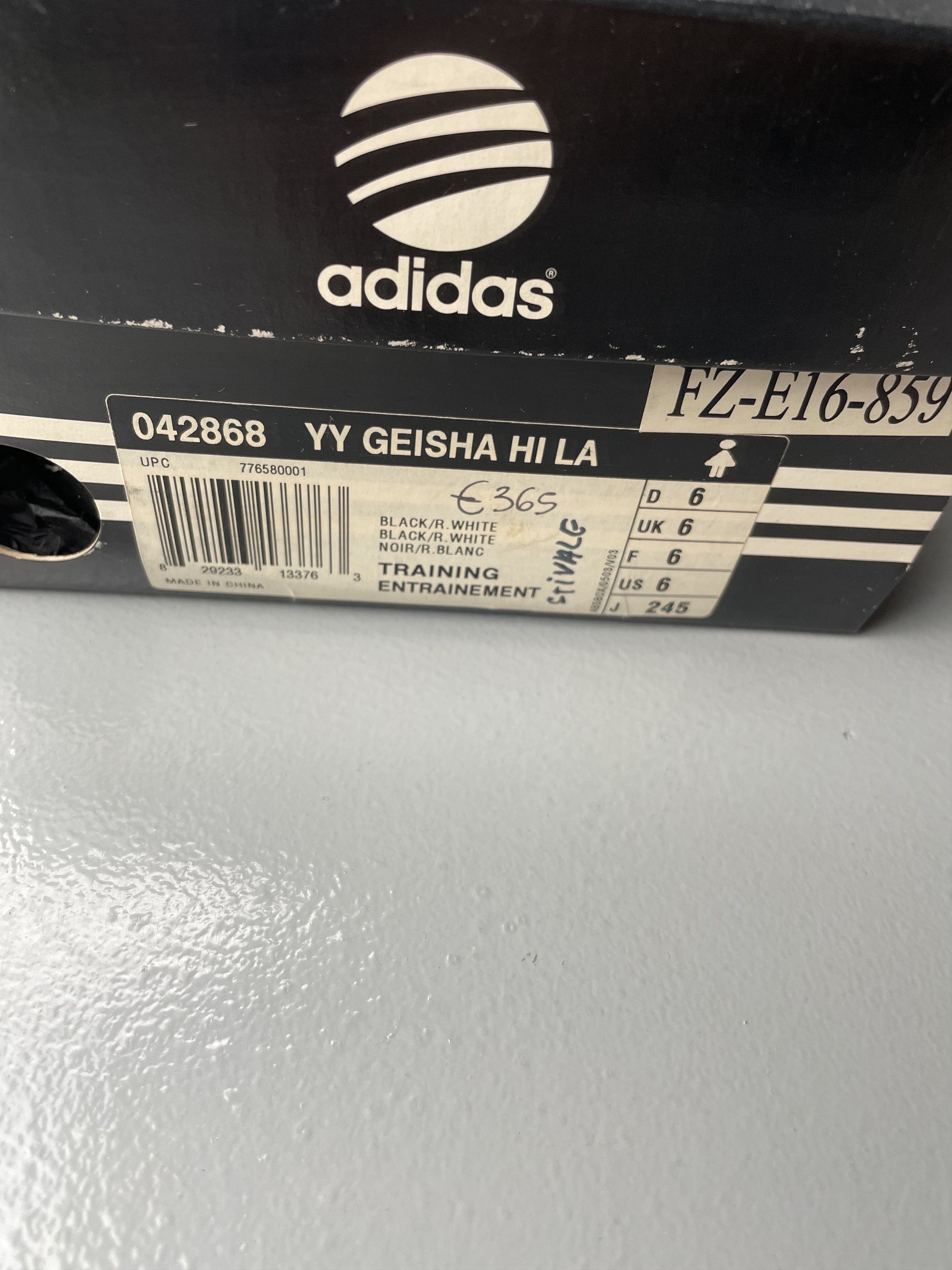 Yohji Yamamoto adidas X Yohji Yamamoto S/S 2004 Geisha Hi - size 6 Size US 6 / IT 36 - 13 Thumbnail