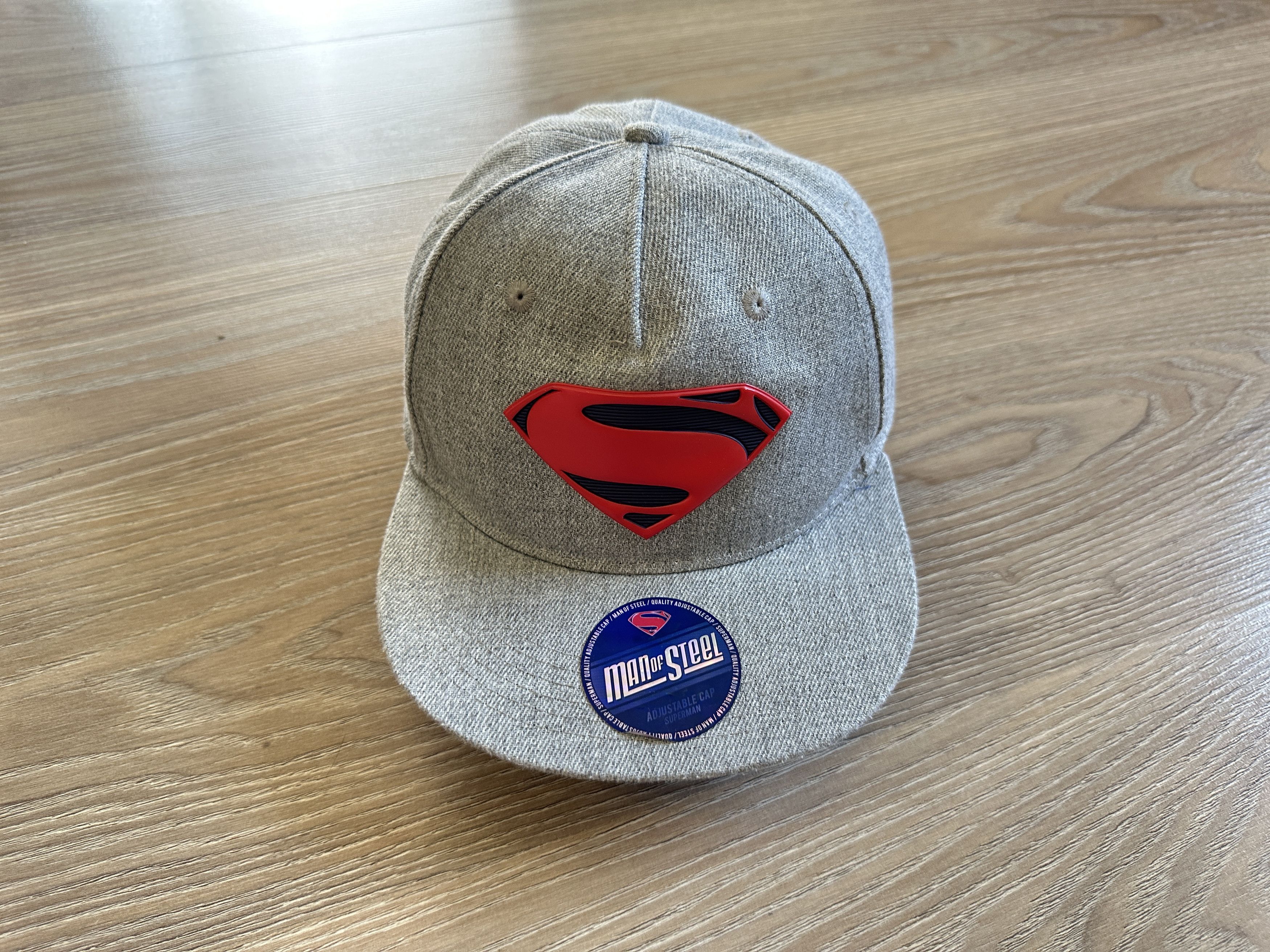 DC Comics Vintage Superman DC Comics Grey Snapback Size ONE SIZE - 3 Thumbnail