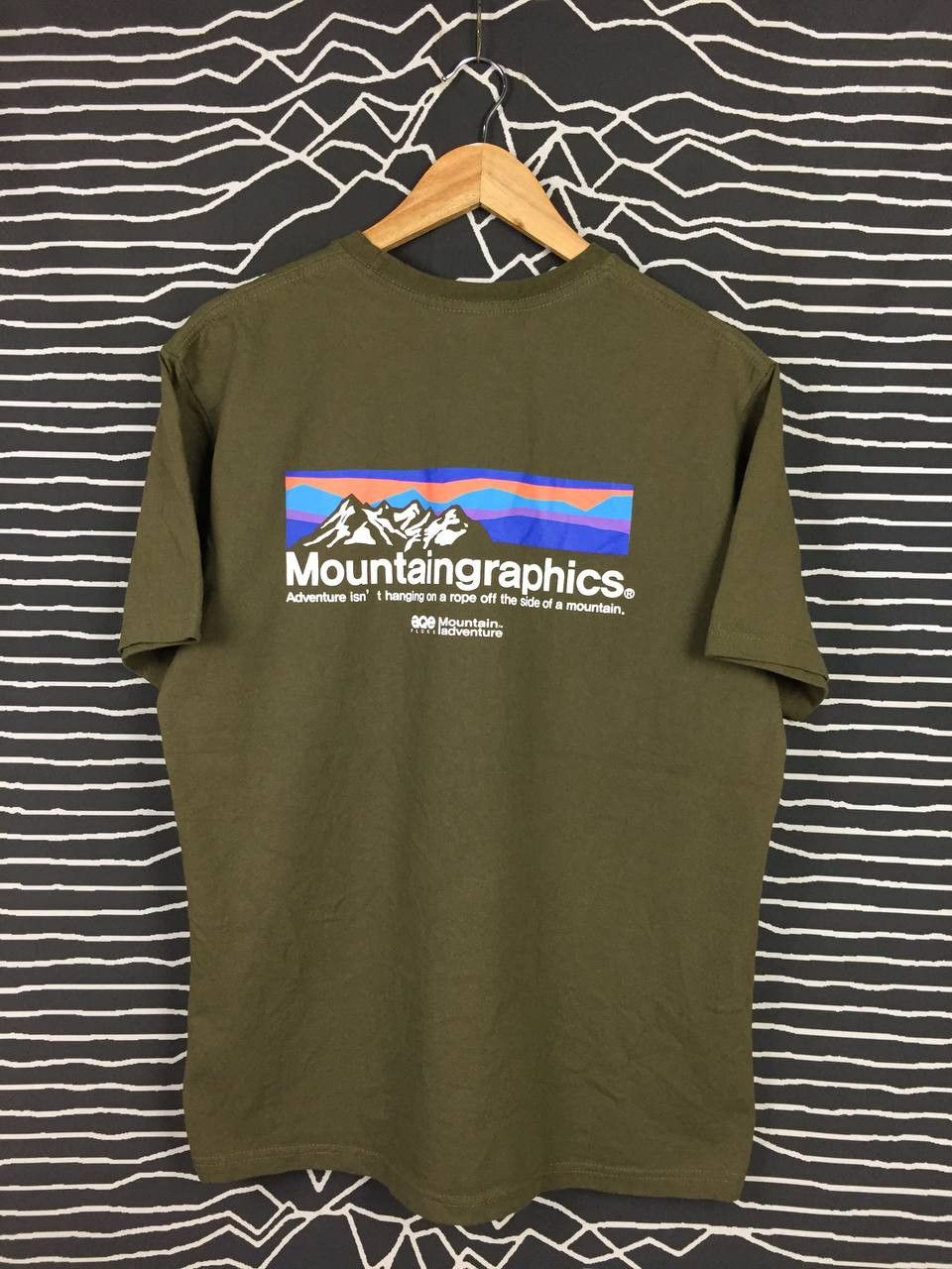 Japanese Brand Fluke X Mountain Advanture Mountain Graphics Tee Size US L / EU 52-54 / 3 - 2 Thumbnail