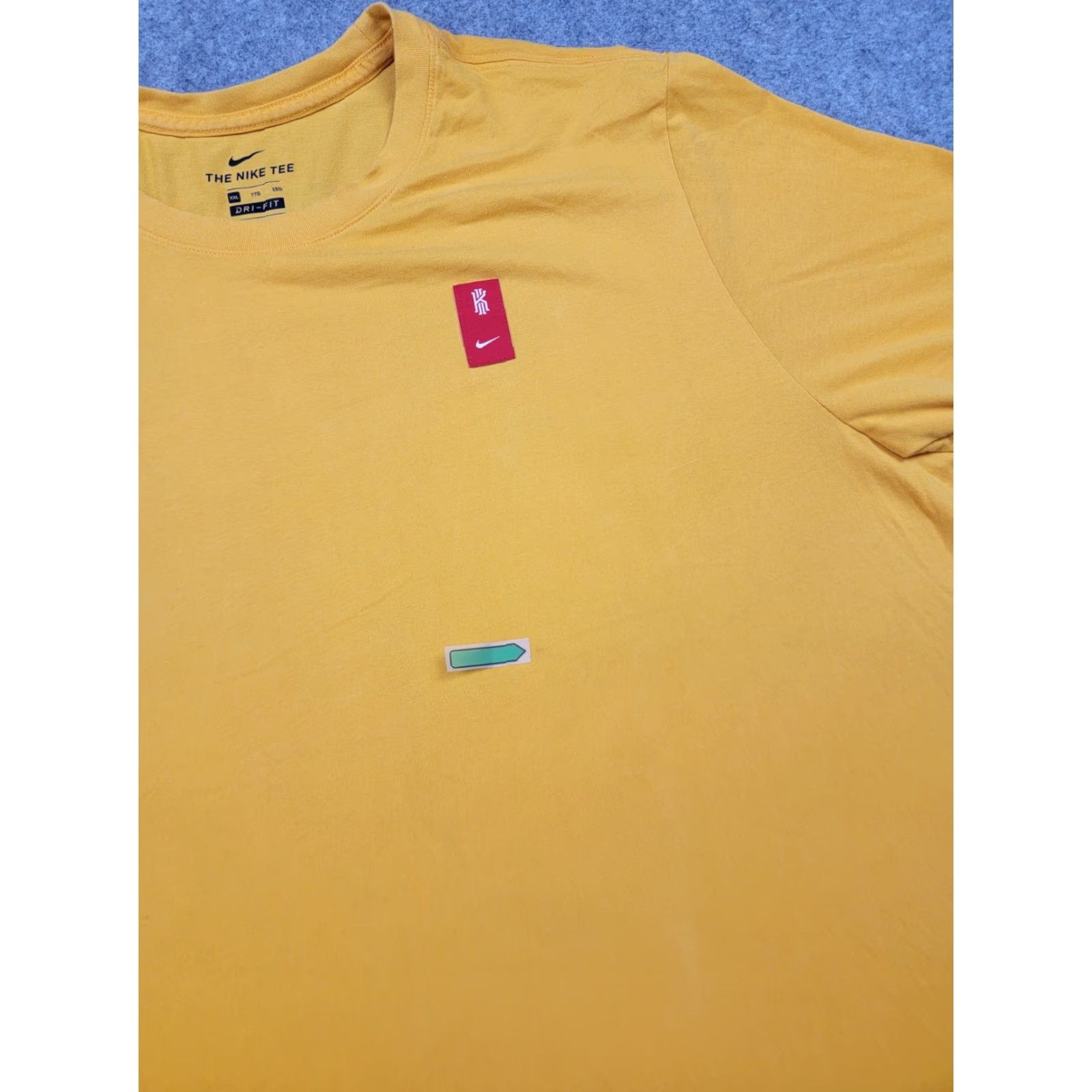 Nike Nike Dri-Fit Kyrie Irving Shirt Mens 2XL Yellow Graphic Tee Size US XXL / EU 58 / 5 - 7 Thumbnail