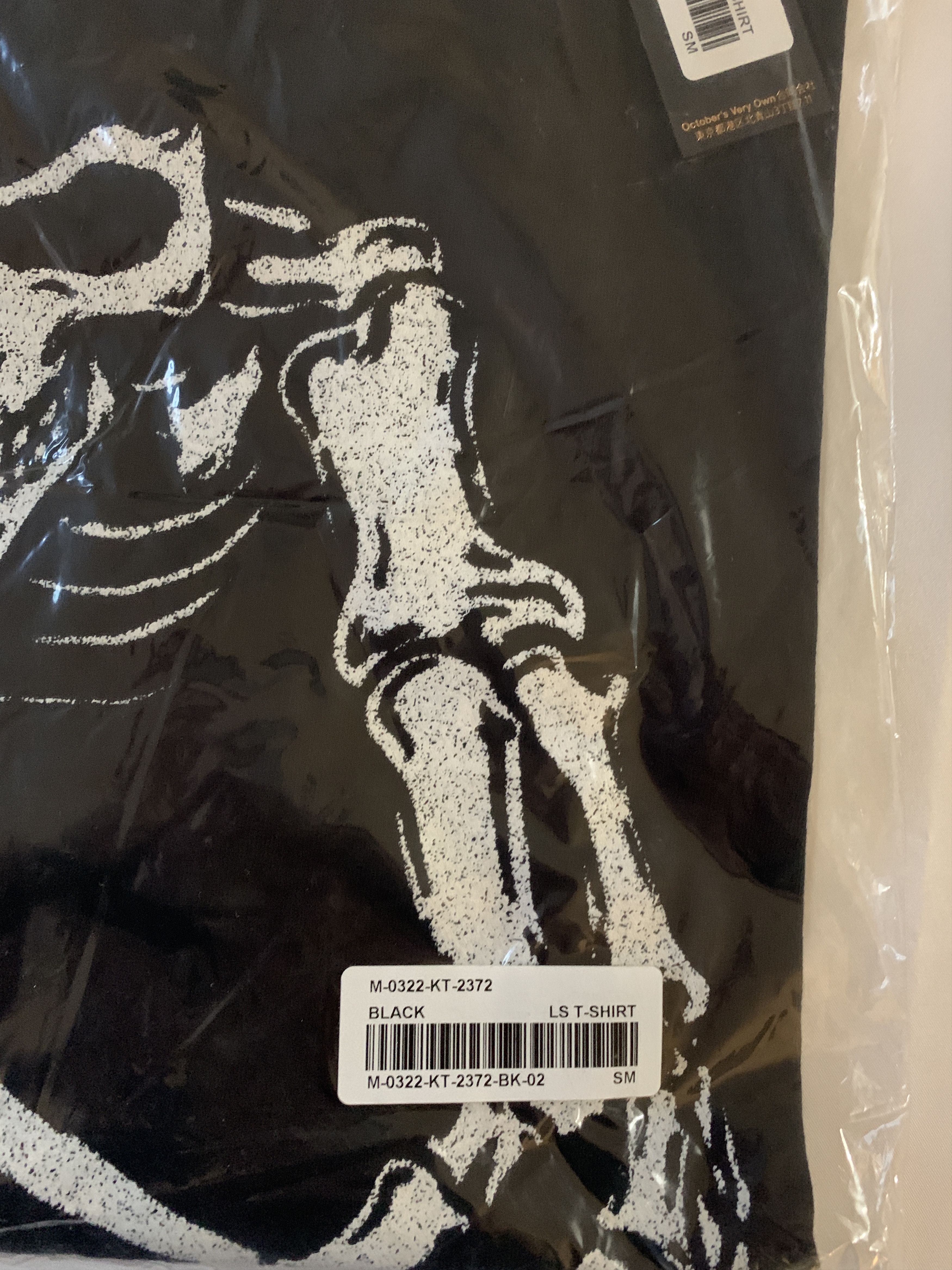 Drake OVO Skeleton Halloween Longsleeve T-shirt Size US S / EU 44-46 / 1 - 5 Thumbnail