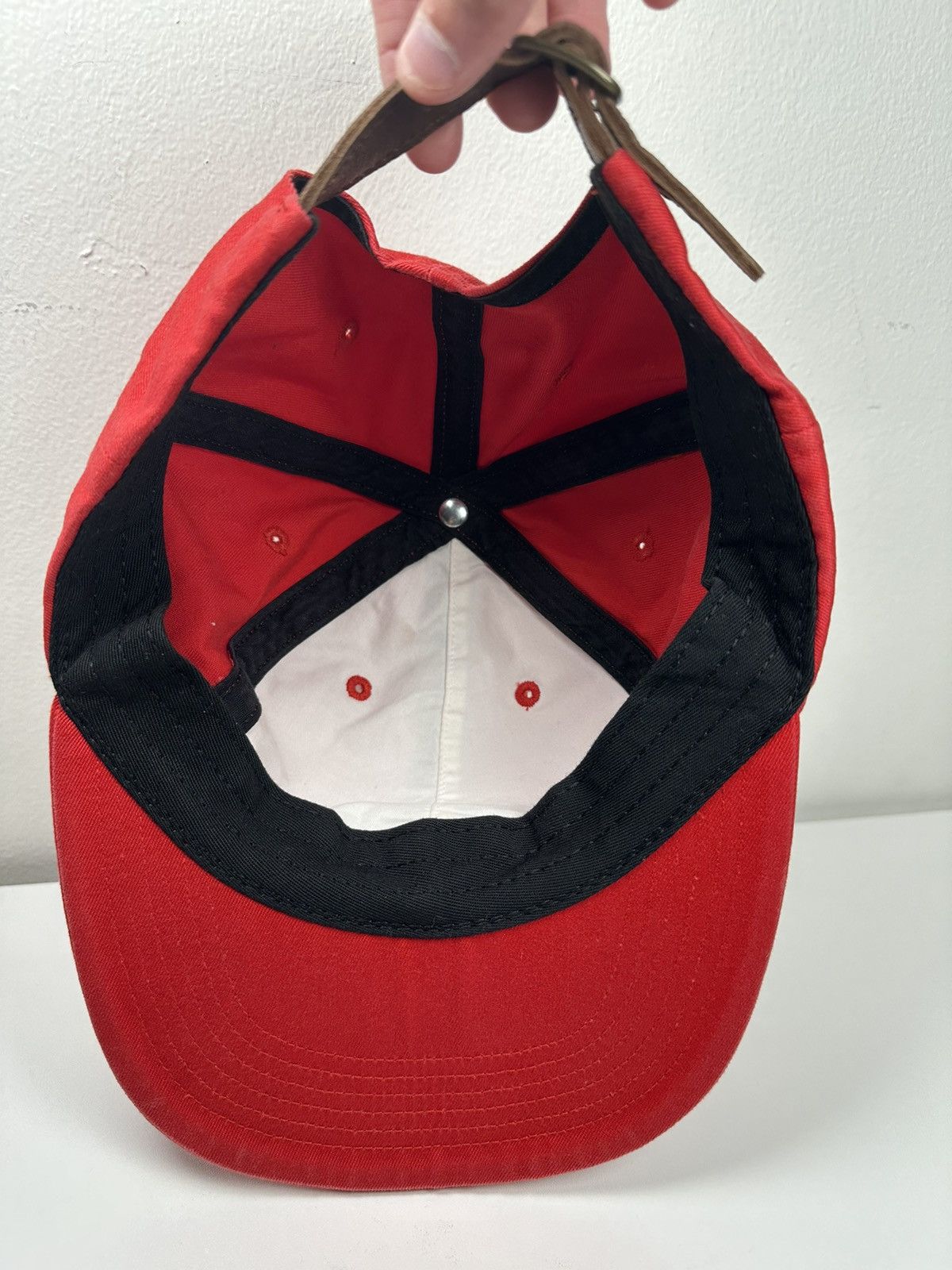 Supreme Supreme Side Pocket Script Logo 6-Panel Cap Hat Size ONE SIZE - 8 Thumbnail