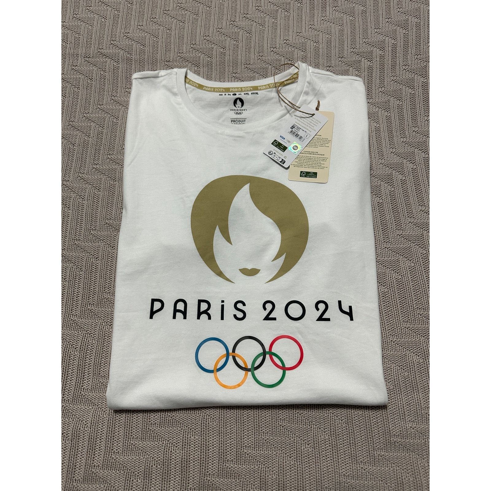 Other Paris Olympics 2024 graphic tee size L NWT Size L / US 10 / IT 46 - 1 Thumbnail