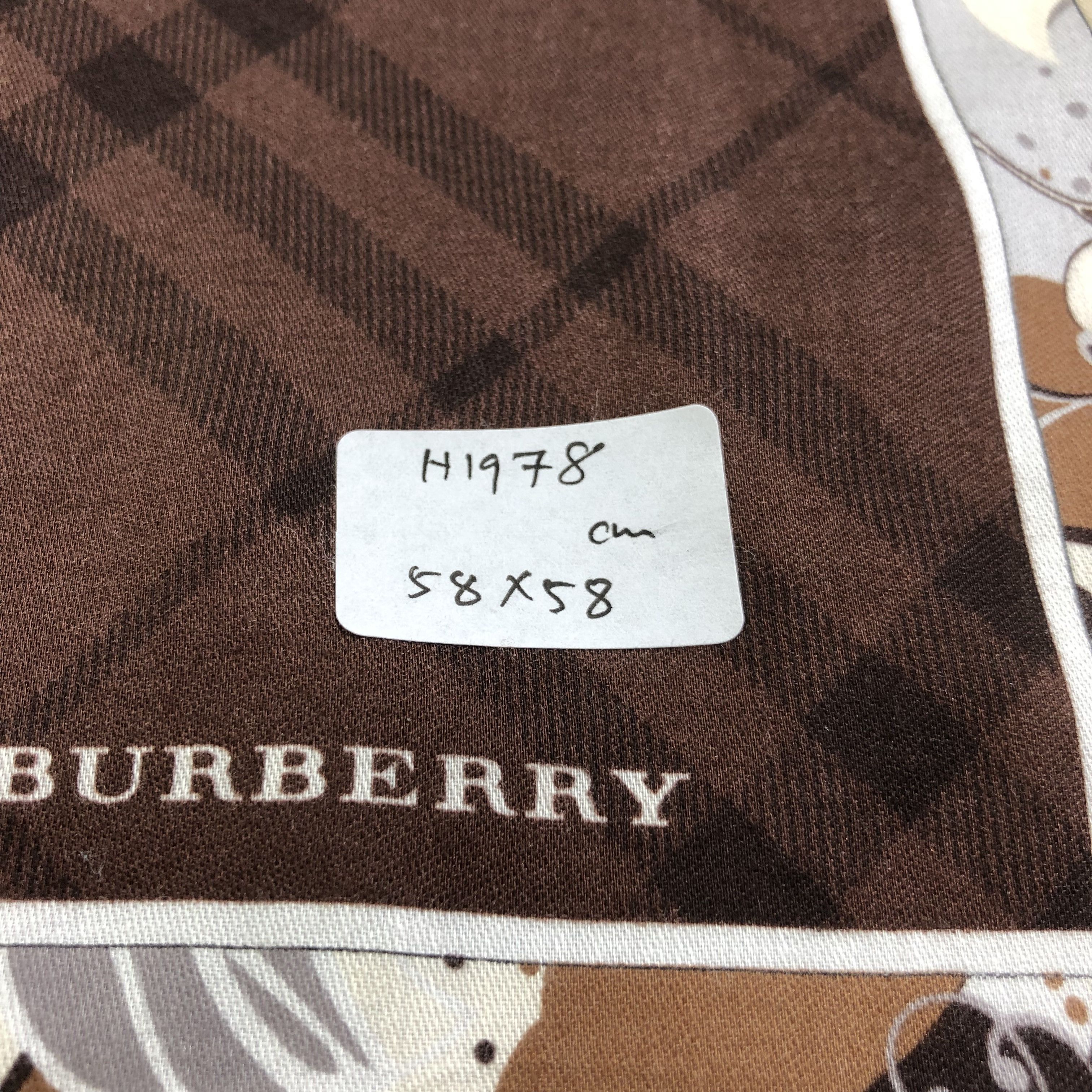 Burberry Burberry Handkerchief Neckerchief Bandana H1978 Size ONE SIZE - 5 Thumbnail