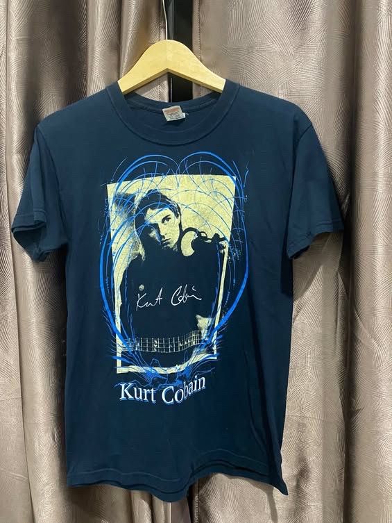 Band Tees × Nirvana Kurt Cobain fuck | Grailed