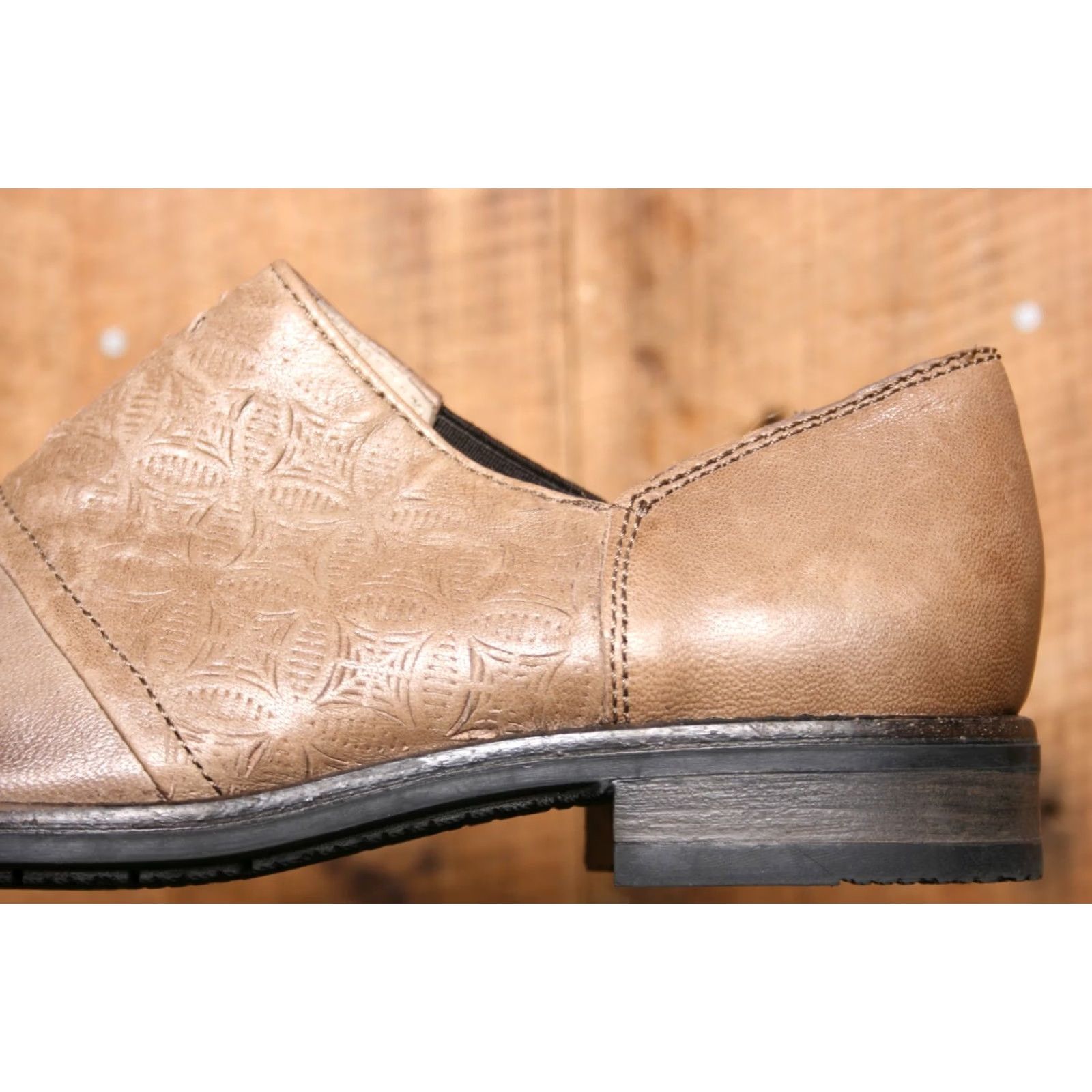 Vintage MIZ MOOZ Tennesee Leather Loafers Brown 38 EUR 7.5 Women Slip On Casual Shoes Size US 8 / IT 38 - 7 Thumbnail