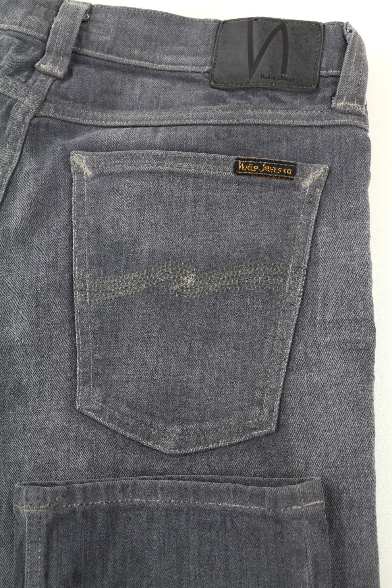 Nudie Jeans TIGHT LONG JOHN W31/L34 Organic Charcoal Jeans 80713 Size US 31 - 5 Thumbnail