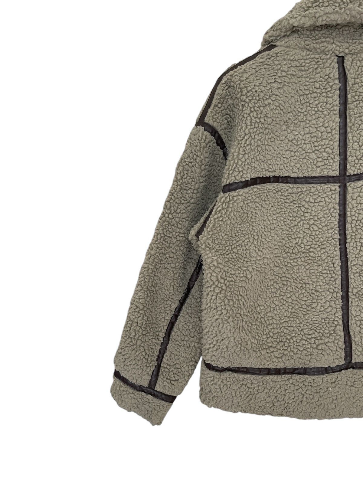 Vintage Vintage Japanese Brand Funnel Neck Fleece Jacket 2000s Size US M / EU 48-50 / 2 - 7 Thumbnail