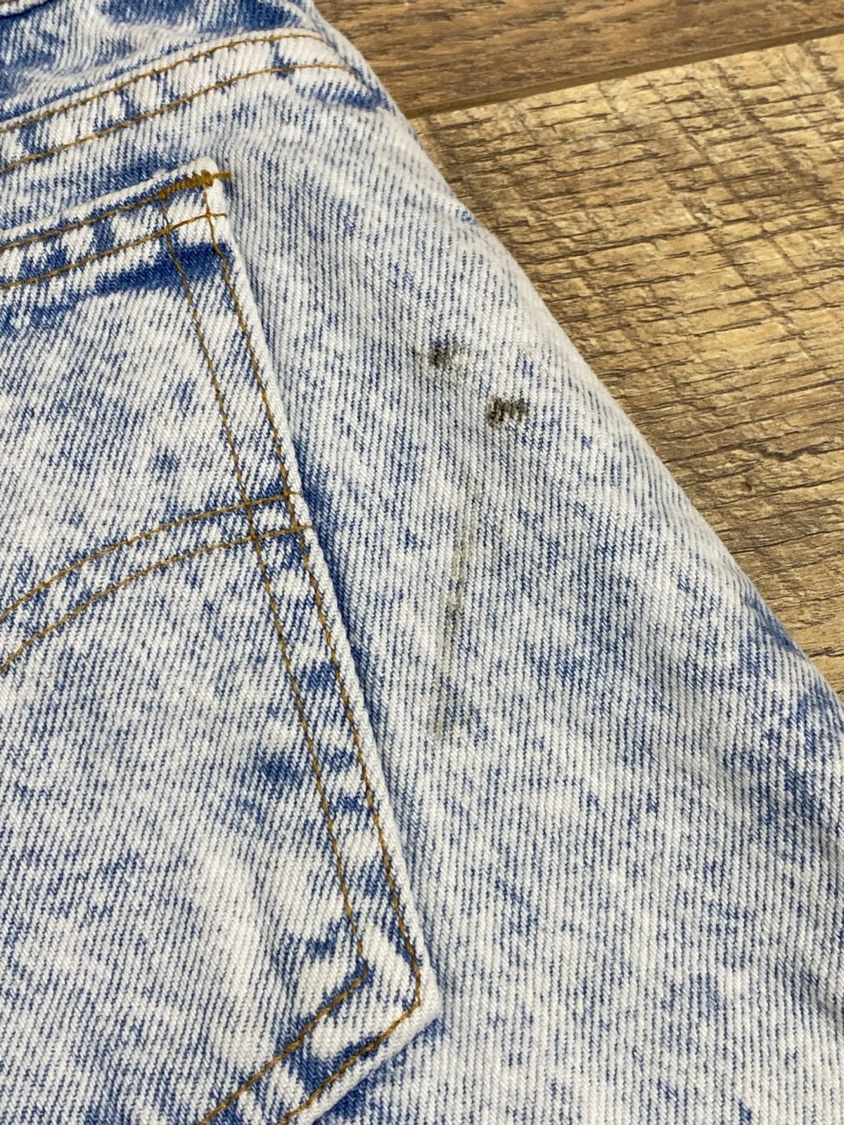 Levi's VINTAGE 80s LEVIS 550 ORANGE TAB ACID WASH JEANS MADE IN USA Size US 36 / EU 52 - 4 Thumbnail