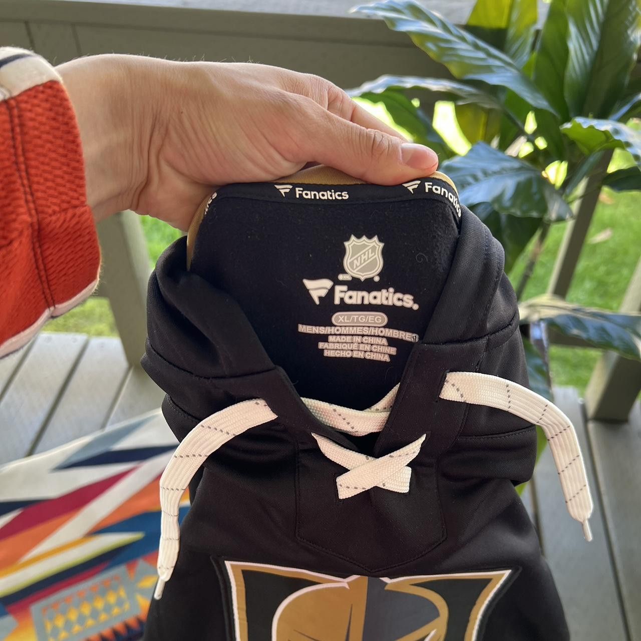 NHL × Vintage Vegas Golden Knights Hockey Pullover Hoodie Size US XL / EU 56 / 4 - 6 Thumbnail