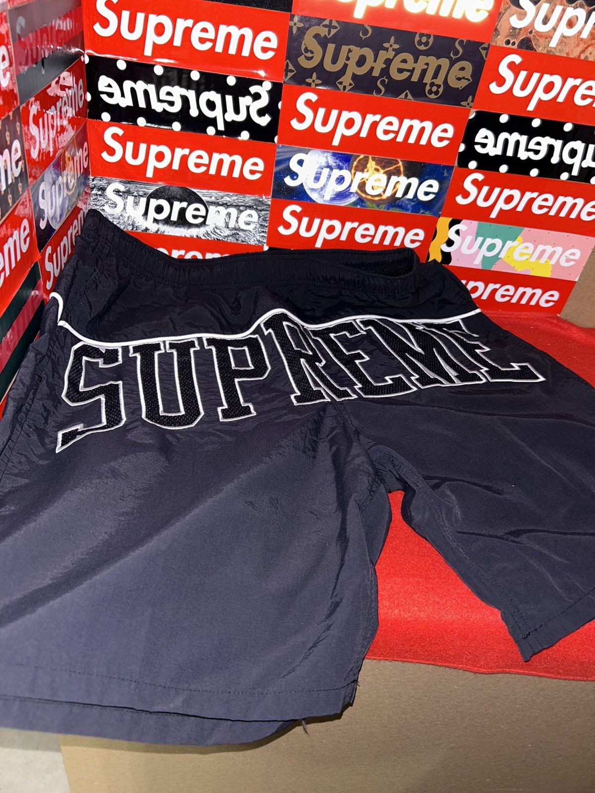 Supreme Ernie Barnes Baggy Denim Short (SS25) - $168