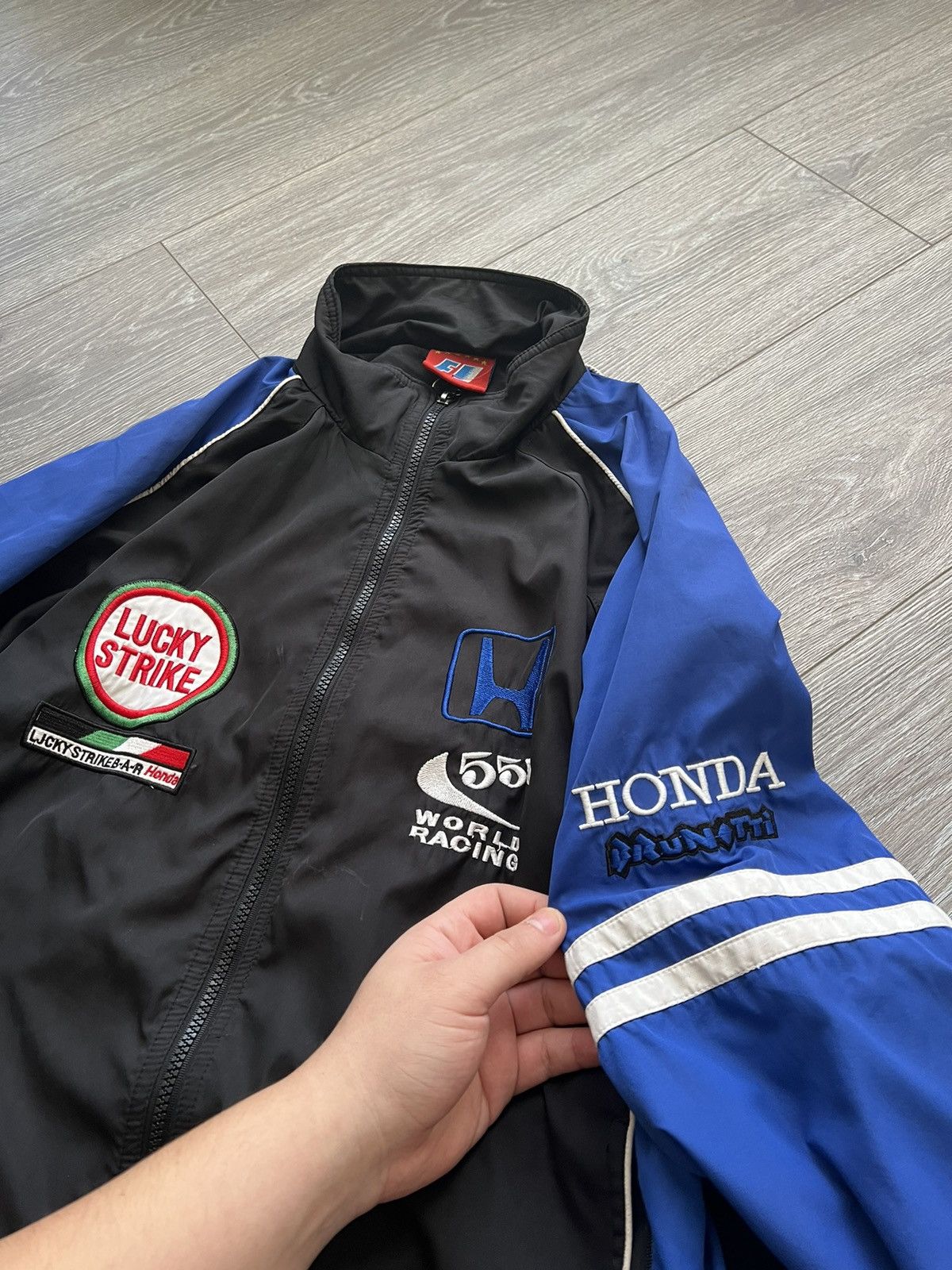 Honda Vintage Honda Lucky Strike Racing Jacket Size US XL / EU 56 / 4 - 11 Thumbnail
