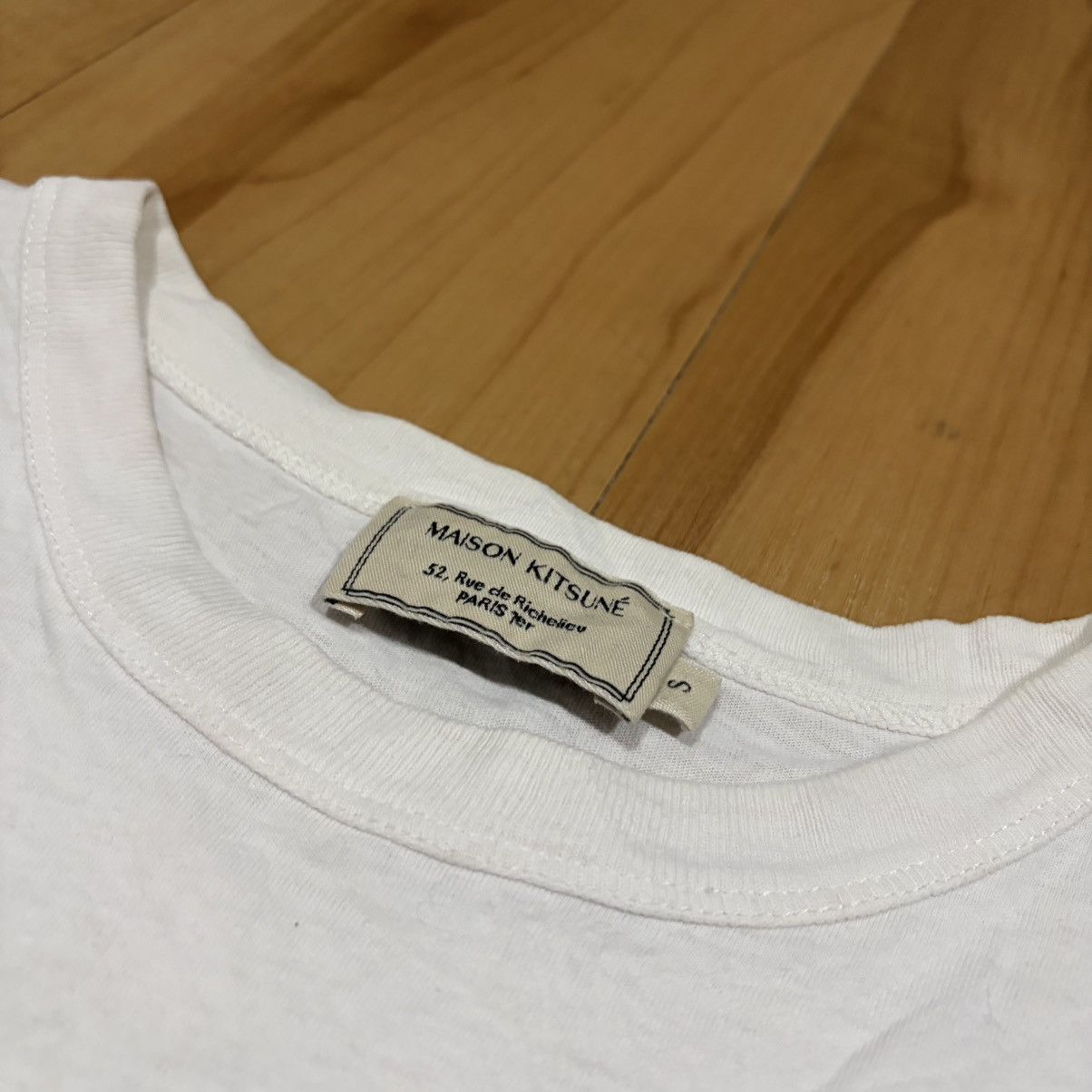 Maison Kitsune Maison kitsune Parisienne t-shirt Size US S / EU 44-46 / 1 - 2 Thumbnail