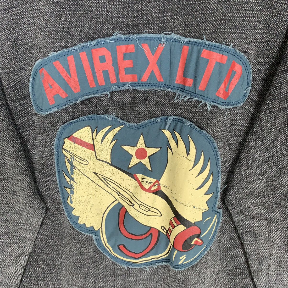 Avirex × Vintage Avirex American Military Avirex Limited Patches Hoodie Size US L / EU 52-54 / 3 - 2 Thumbnail
