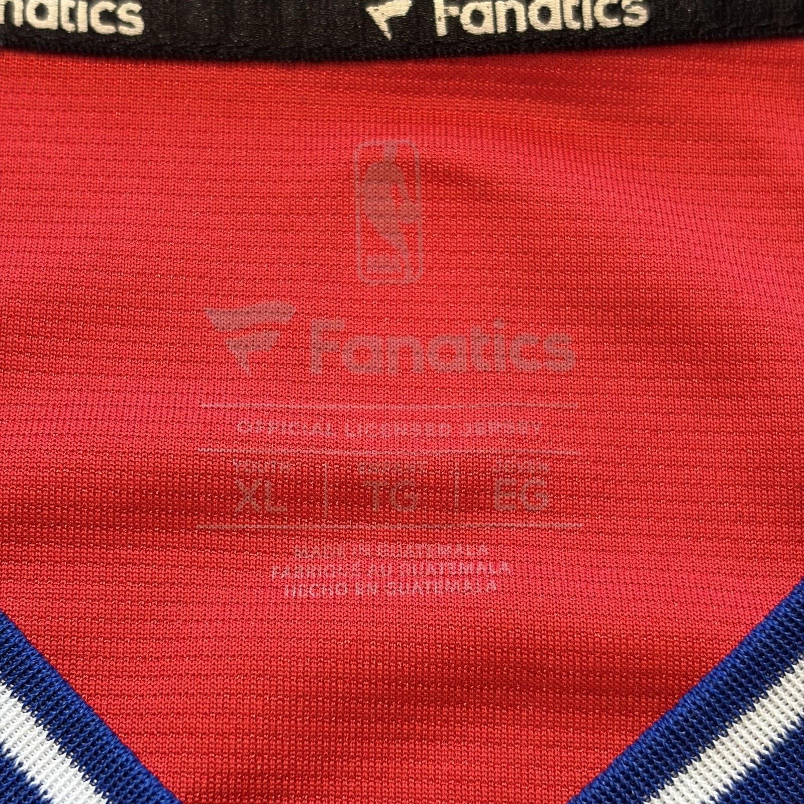 Vintage Philadelphia 76ers Jersey Youth XL Joel Embiid 21 Fanatics Size XL / US 12-14 / IT 48-50 - 9 Thumbnail