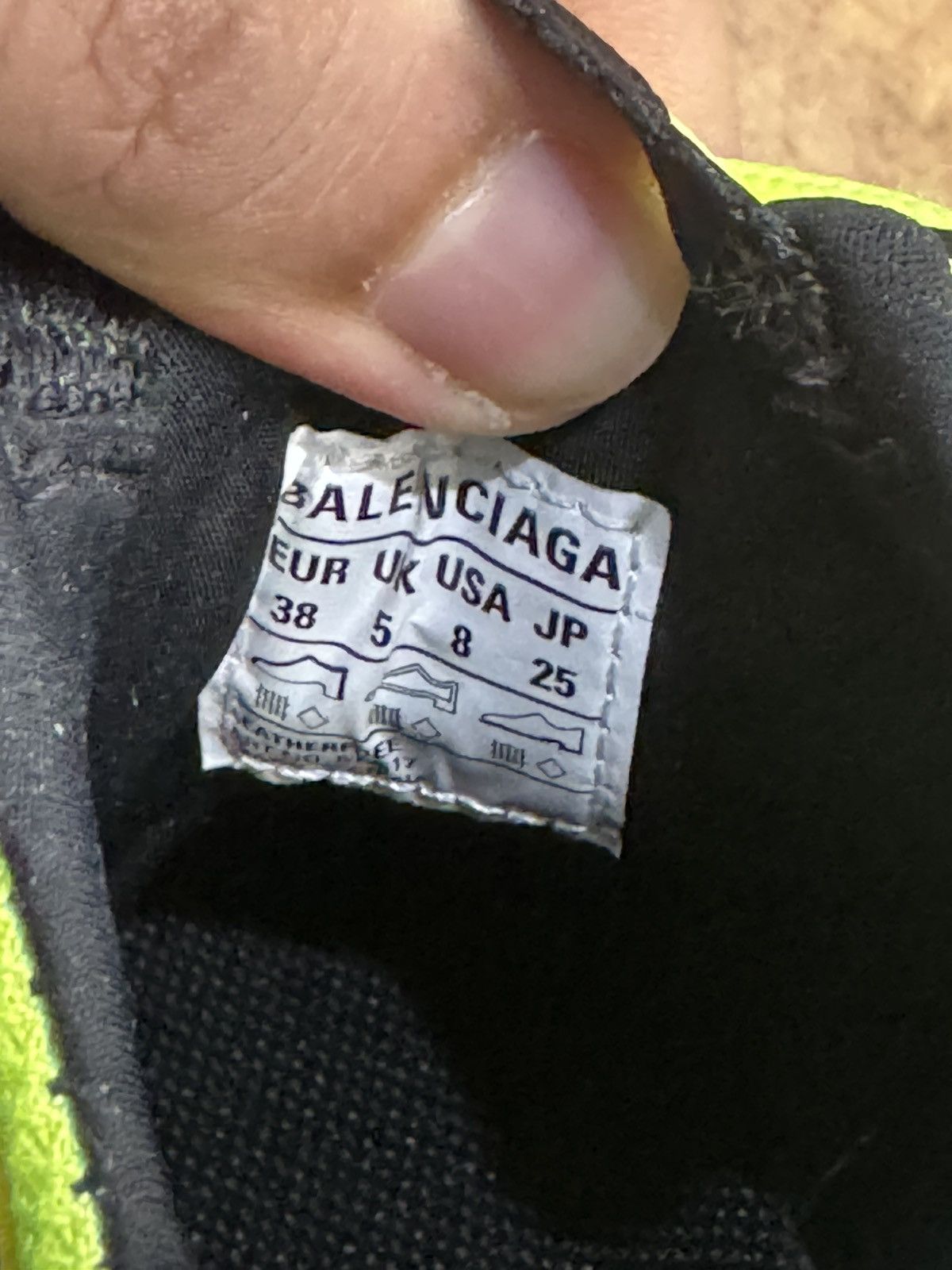 Balenciaga Balenciaga Tyrex “Lime Green” Low Sneaker 38 Size US 5.5 / EU 38 - 6 Thumbnail
