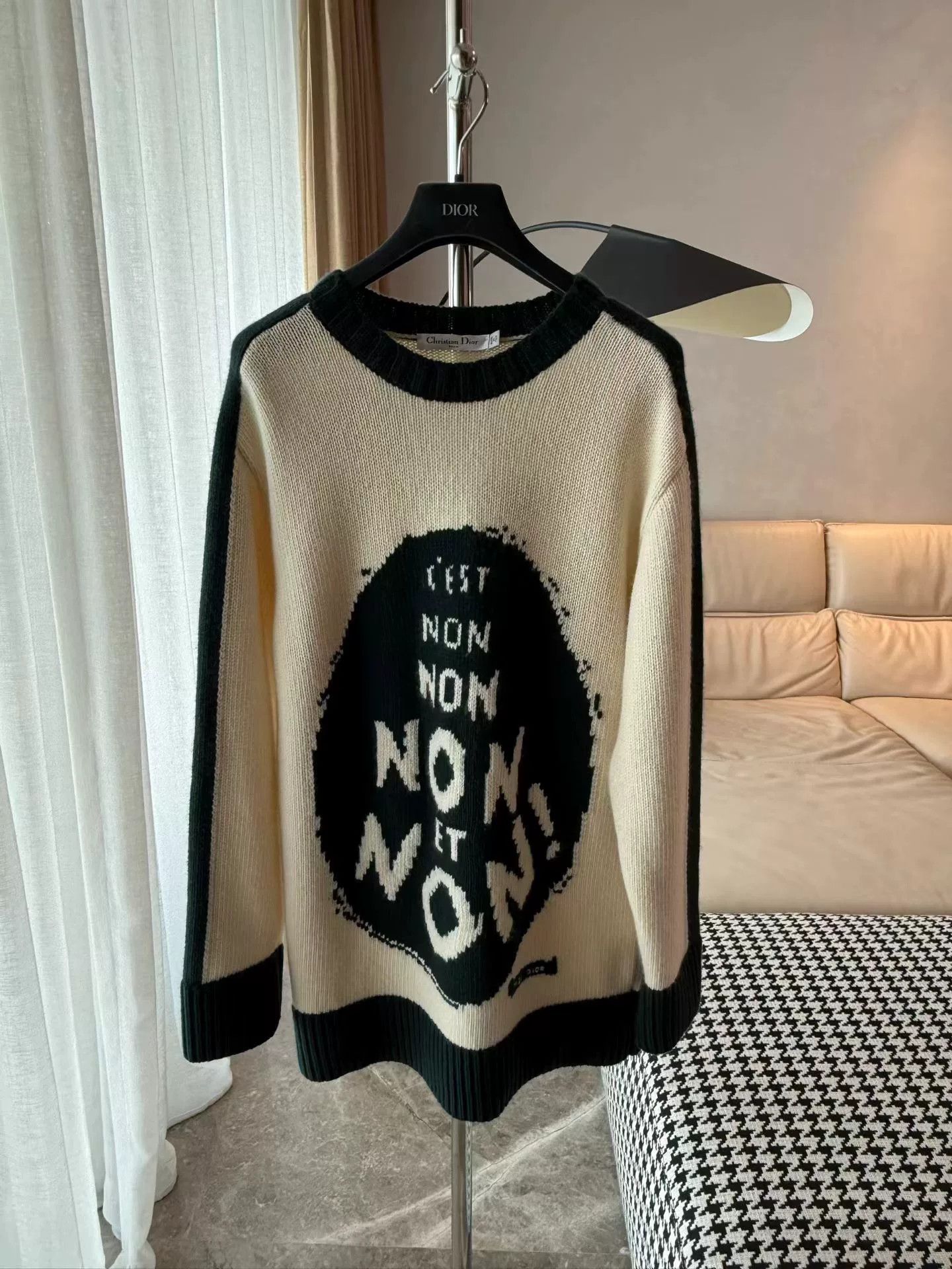 Dior Dior Letter 8 Cashmere Sweater Size S / US 4 / IT 40 - 1 Thumbnail