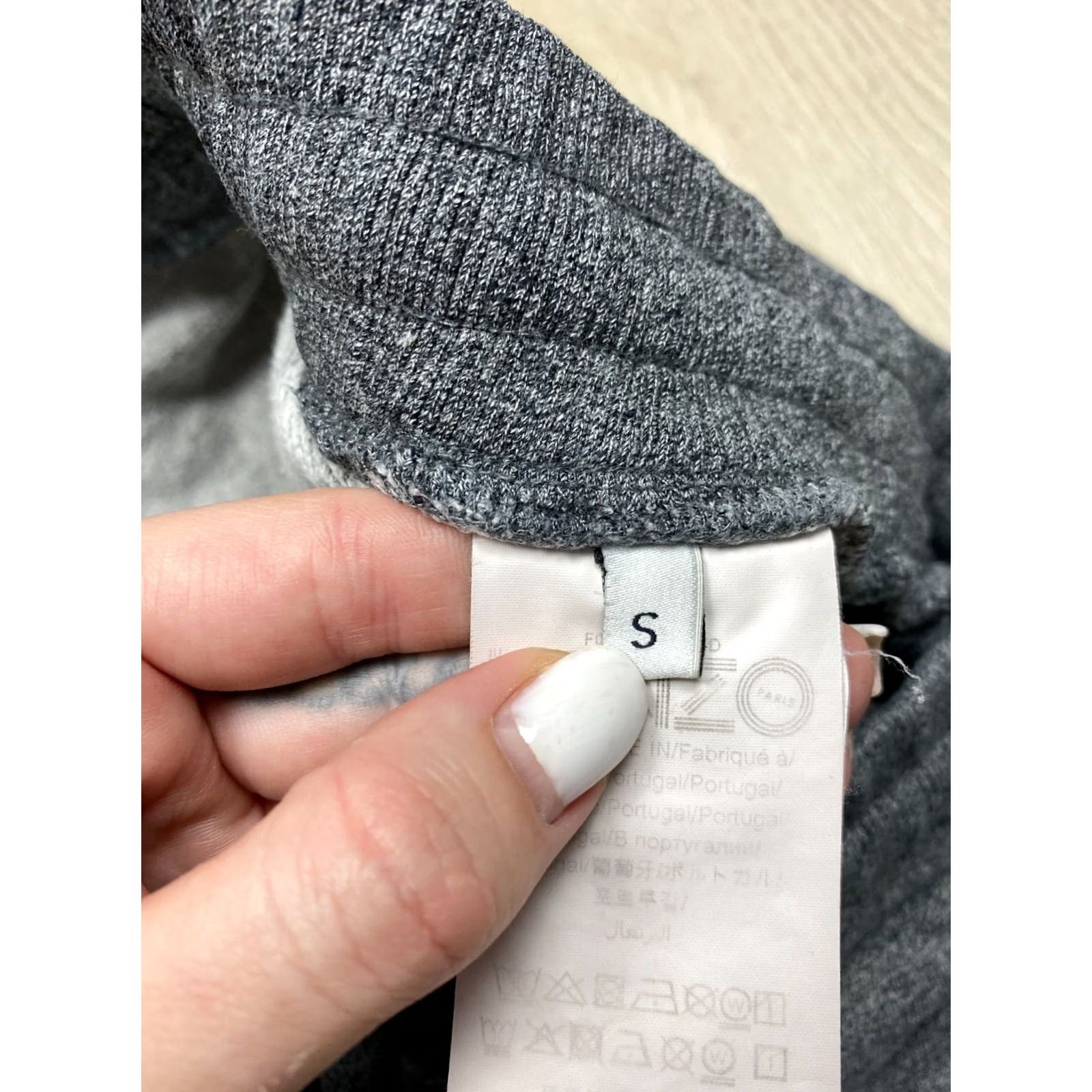 Kenzo KENZO Paris Vintage Mens Sweatpants Pants S Gray Cotton Slim Regular Size S Pants Boys Mens Size US 29 - 6 Thumbnail
