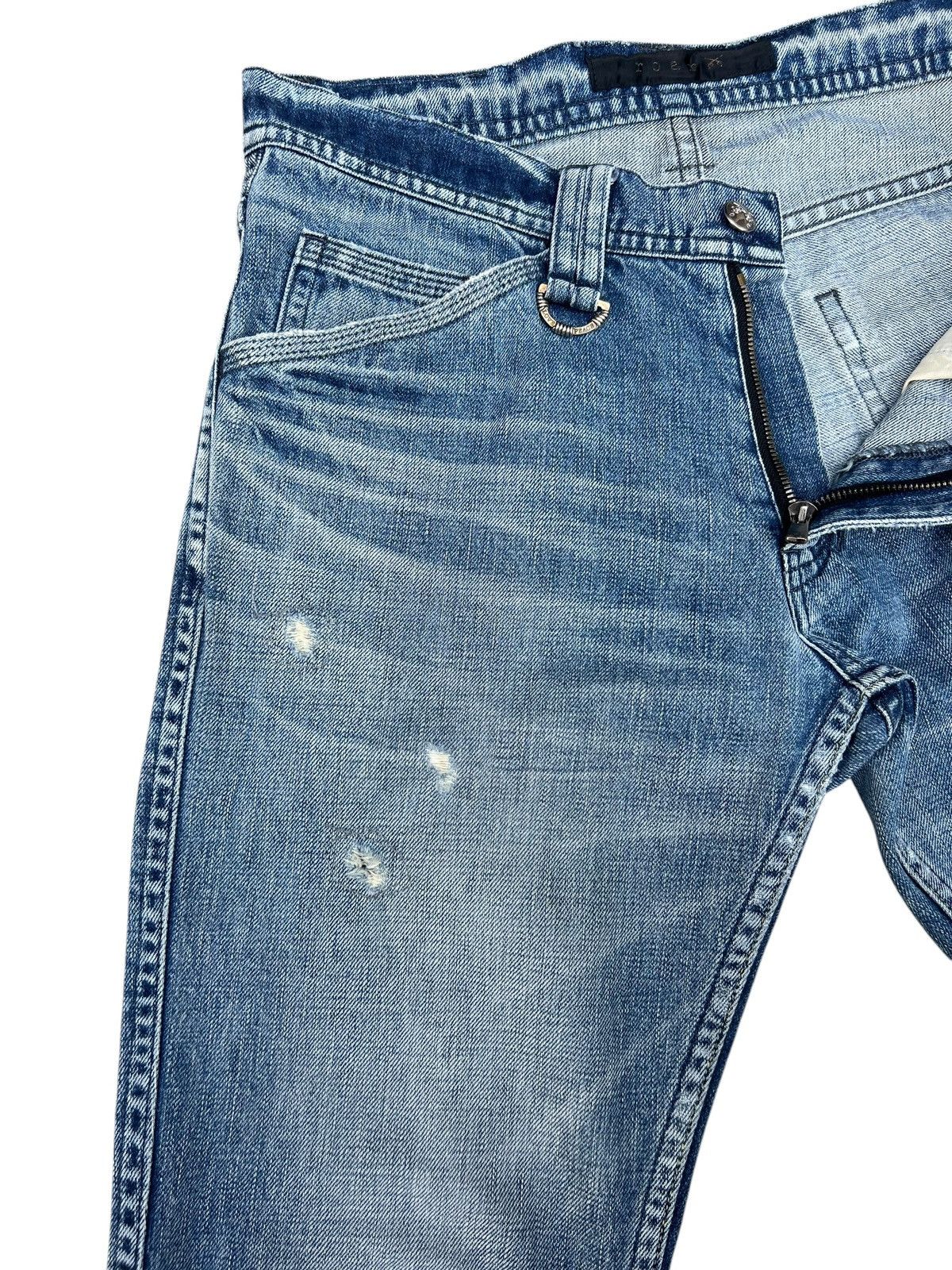 Japanese Brand Vintage Roarguns Japan Distressed Denim Flare Jeans Size US 31 - 6 Thumbnail