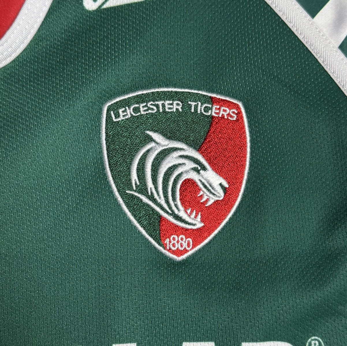 Canterbury of New Zealand Leicester Tigers 2012 2013 Rugby Shirt Jersey Canterbury Size US L / EU 52-54 / 3 - 9 Thumbnail