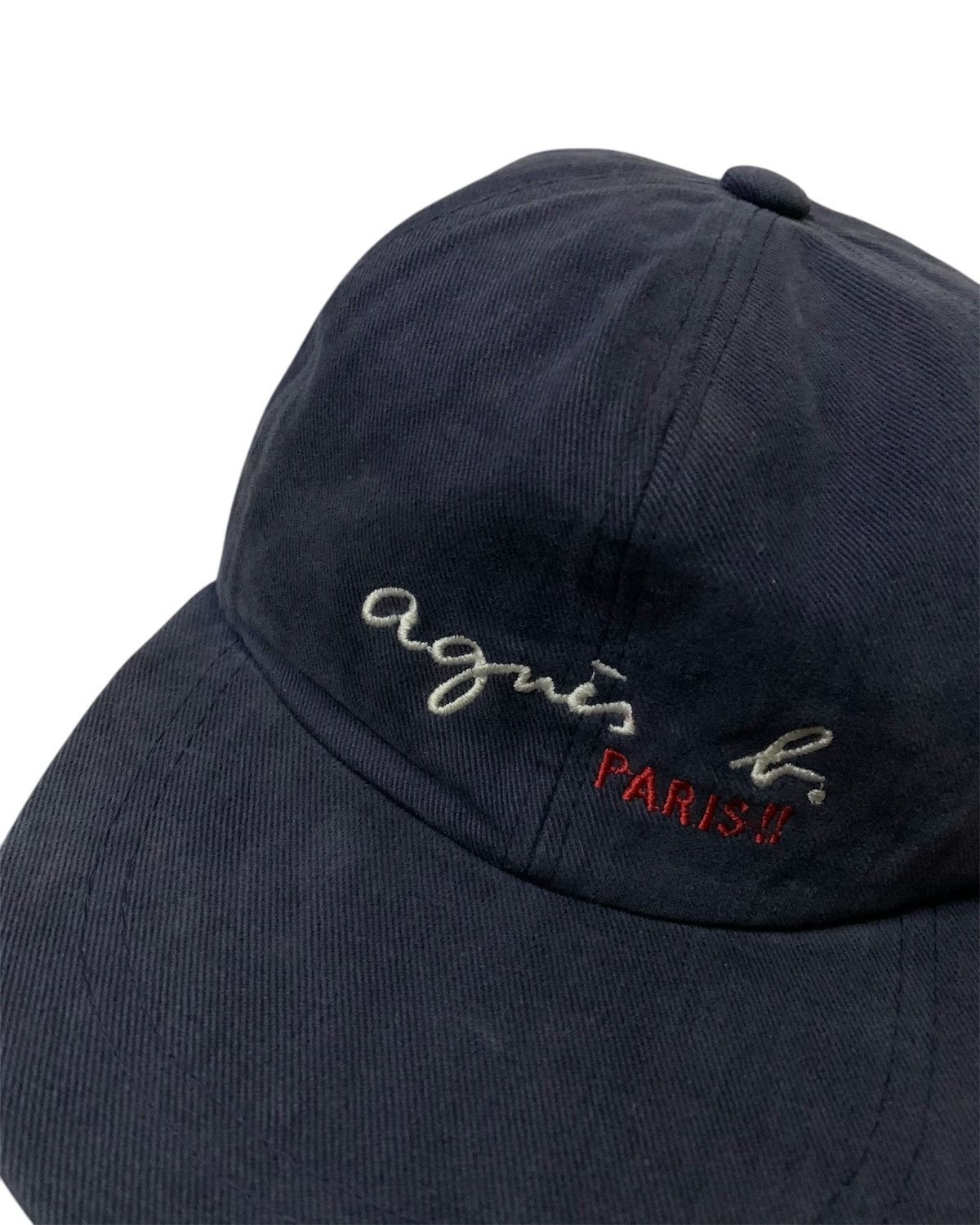 Japanese Brand × Vintage × agnes b. Vintage Agnes b Paris Navy Cap Size ONE SIZE - 4 Thumbnail