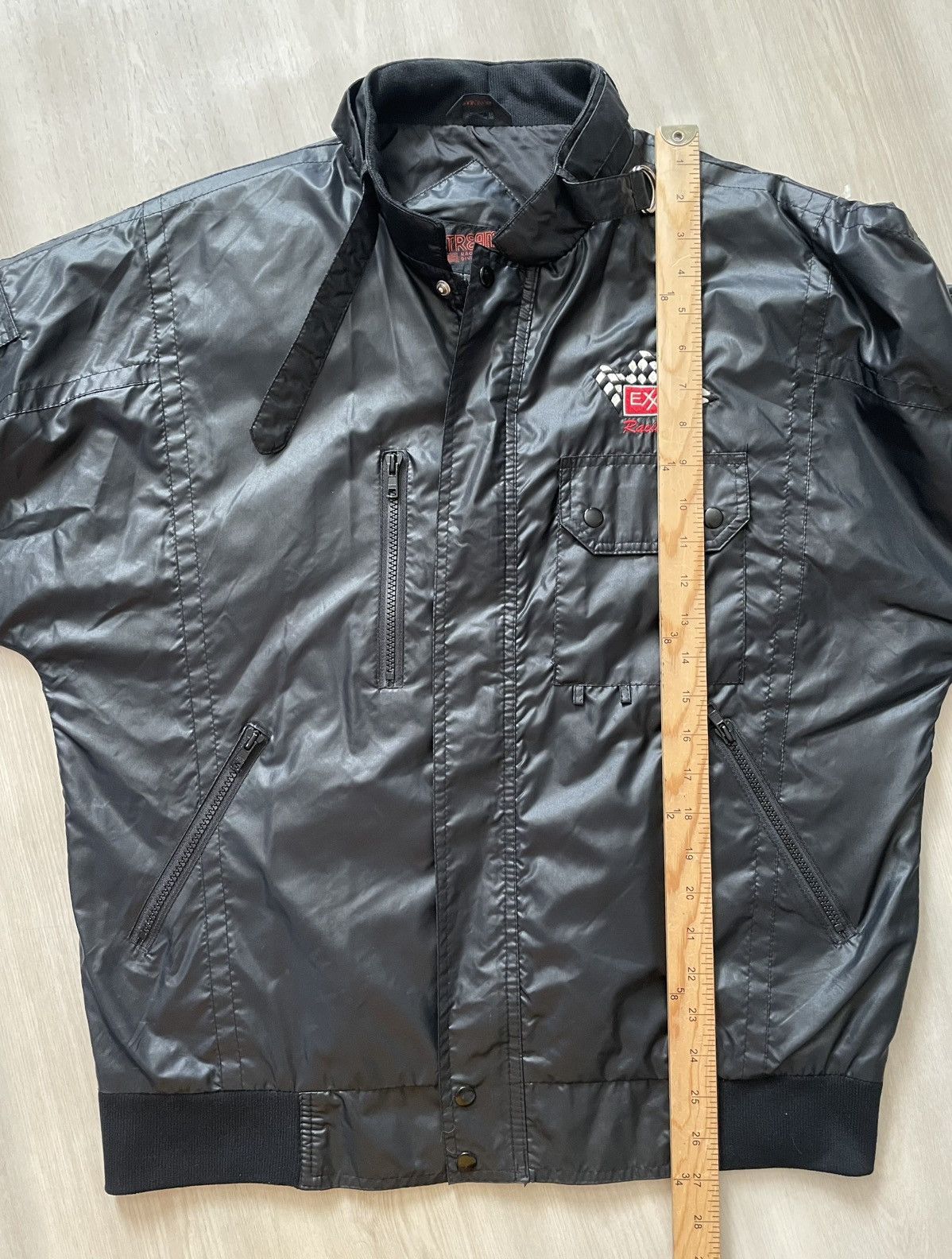 Vintage VTG 80s Exxon Racing Jacket Upstream Racing Division Sz L Size US L / EU 52-54 / 3 - 9 Thumbnail