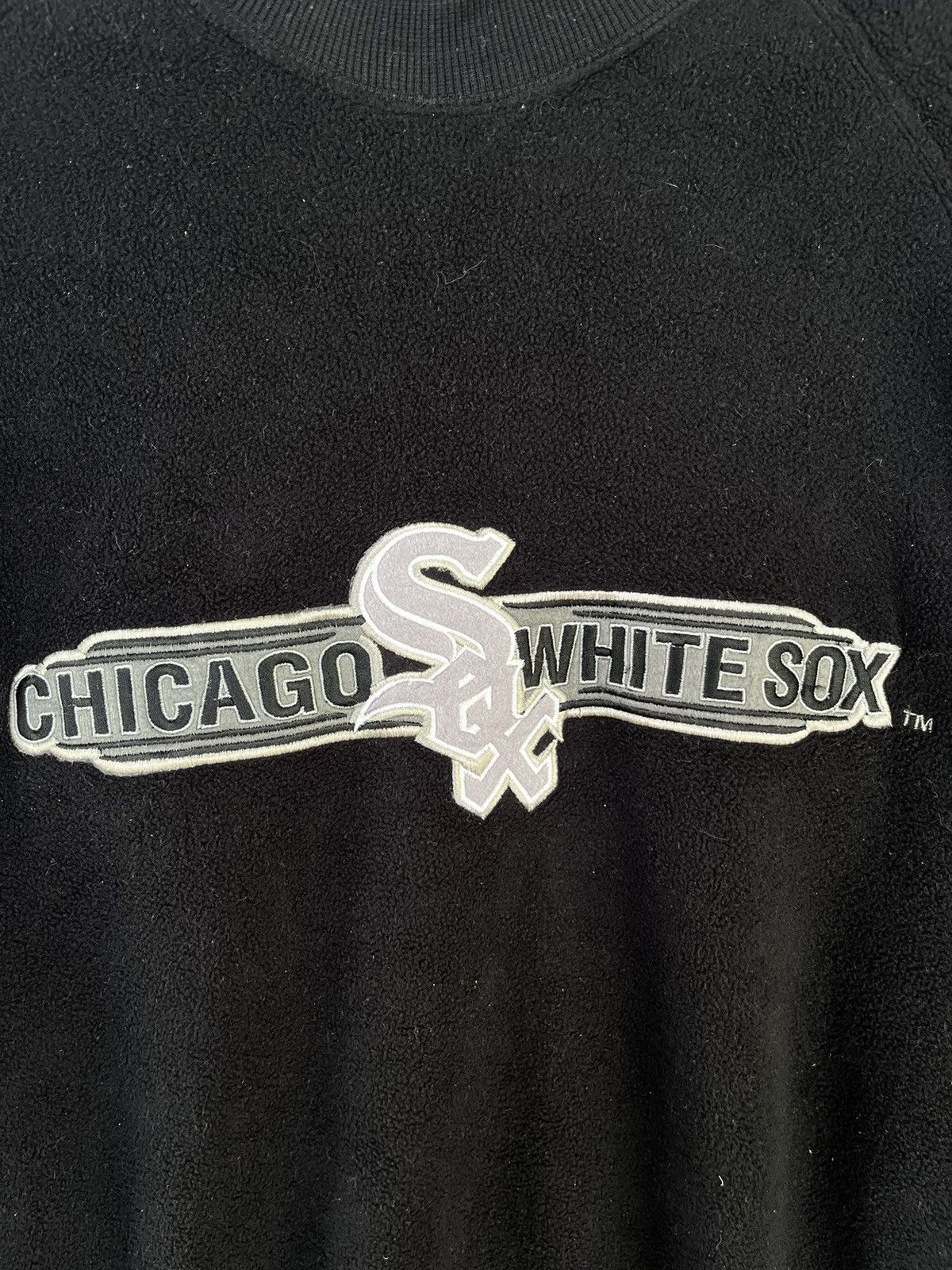 MLB Vintage Chicago White Sox Fleece Sweatshirt Size US L / EU 52-54 / 3 - 3 Thumbnail