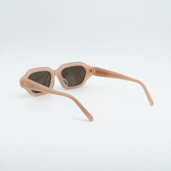 Loewe Loewe LW40157U 72E Sunglasses Shiny Pink Rectangle Frame Size ONE SIZE - 10 Thumbnail