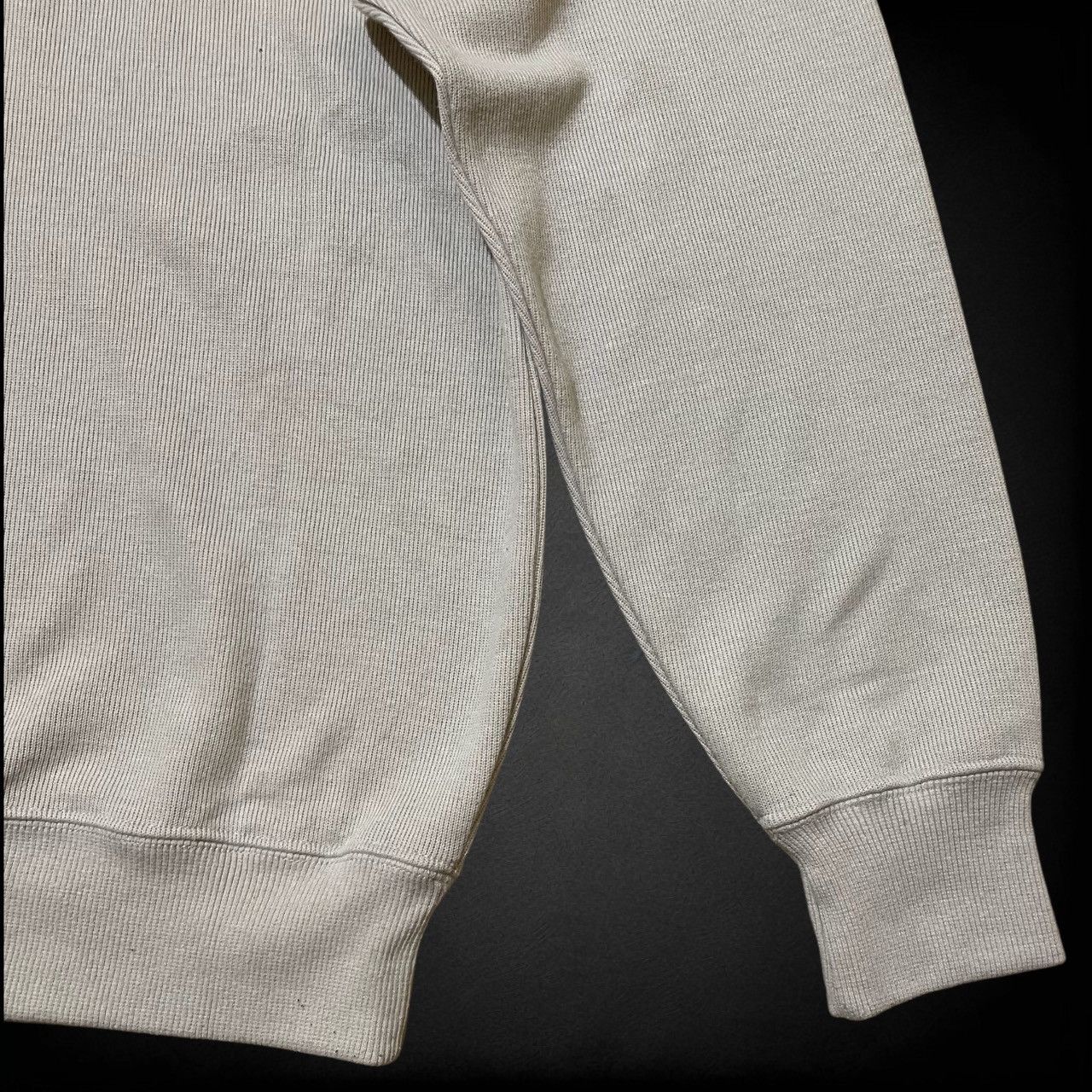 MCM Vintage 90s MCM Légère Quarter-Zip Ribbed Sweatshirt Size US S / EU 44-46 / 1 - 15 Thumbnail