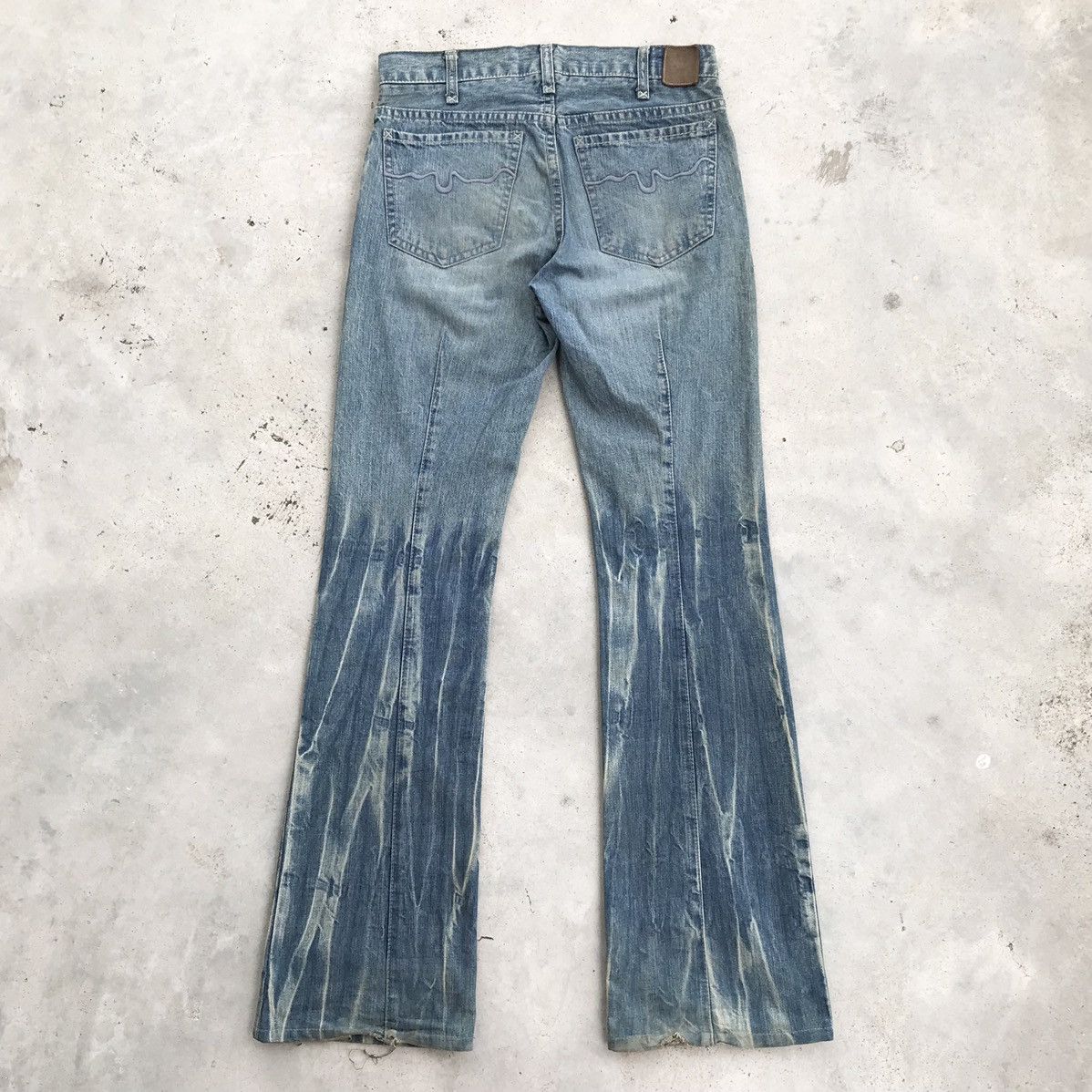 Hysteric Glamour Y2K London Denim / Hysteric Glamour Style Flare Jeans Denim Size 28" / US 6 / IT 42 - 2 Thumbnail