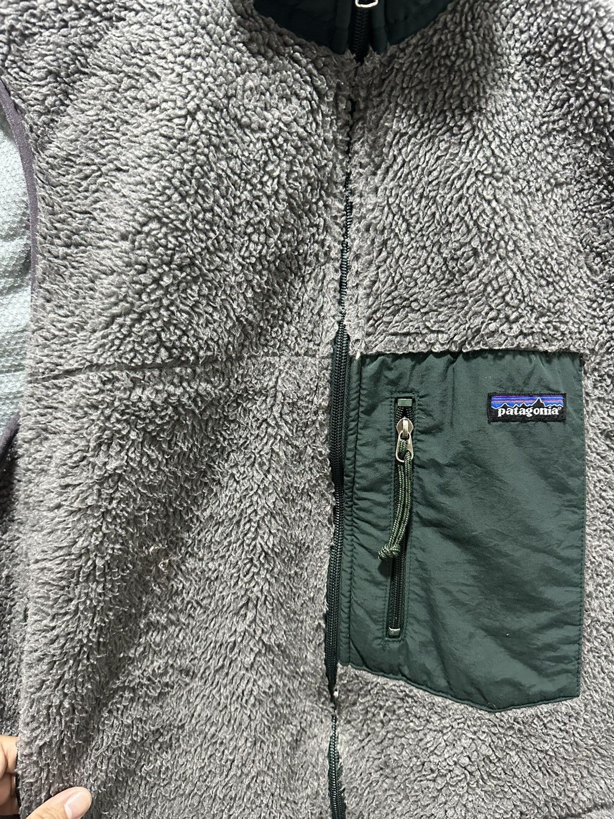 Patagonia Vintage Patagonia Sherpa Vest Green Pocket Design Size US L / EU 52-54 / 3 - 9 Thumbnail