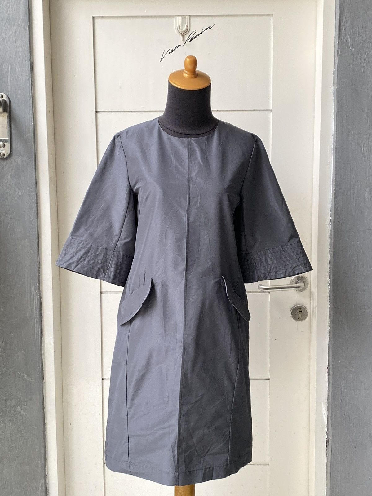Jil Sander JIL SANDER x UNIQLO Grey Dress Size XS / US 0-2 / IT 36-38 - 6 Thumbnail