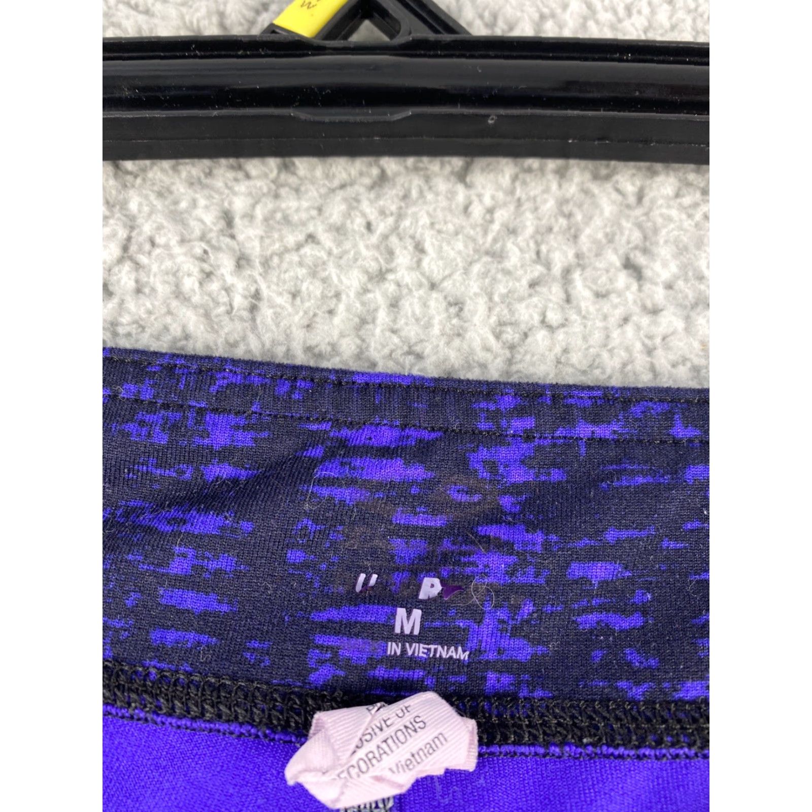 Champion Champion Leggings Women M Multicolor Black Purple Athletic Jogger Activewear Womens Size 32" / US 10 / IT 46 - 4 Thumbnail