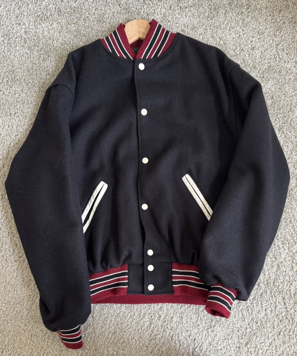 Holloway Vintage Varsity Jacket Size US M / EU 48-50 / 2 - 2 Thumbnail