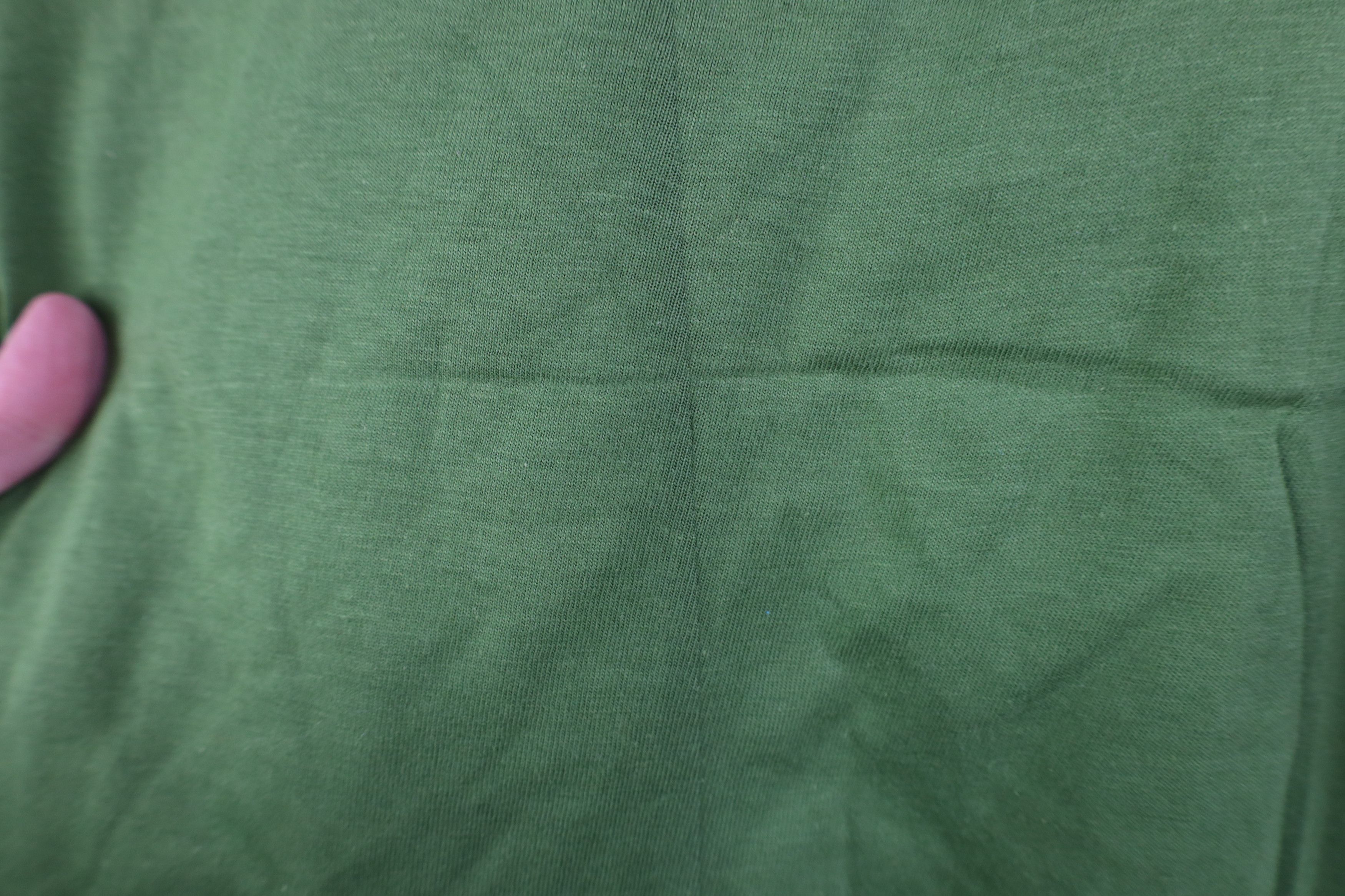 Vintage Deadstock Vintage 60s 70s Cotton T-Shirt Grass Green USA Size US L / EU 52-54 / 3 - 9 Thumbnail