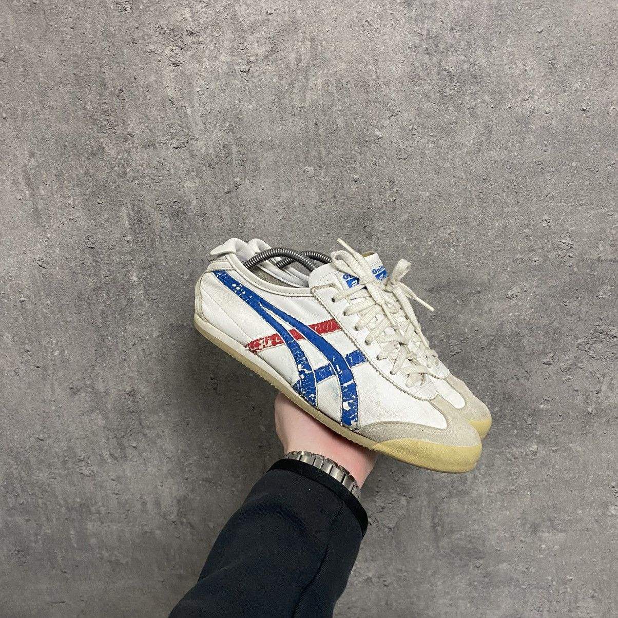 Asics Vintage Asics Onitsuka Tiger Mexico 66 Leather Sneakers Size US 8 / EU 41 - 4 Thumbnail