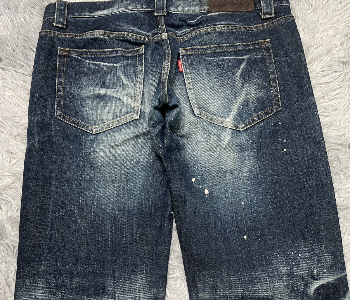 Tornado Mart 2000s TORNADO MART JAPAN SPLASH PAINT DISTRESSED JEANS Size US 34 / EU 50 - 16 Thumbnail