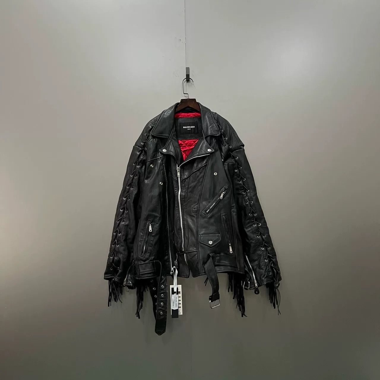 Balenciaga balenciaga multi-zip leather jacket for men Size US L / EU 52-54 / 3 - 1 Thumbnail