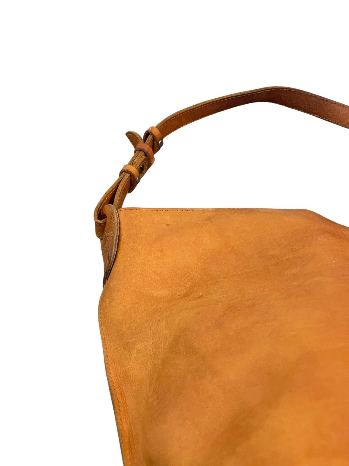 Leather Full Leather Patina Unknown Handmade Shoulder Bag 7🟩 Size ONE SIZE - 15 Thumbnail