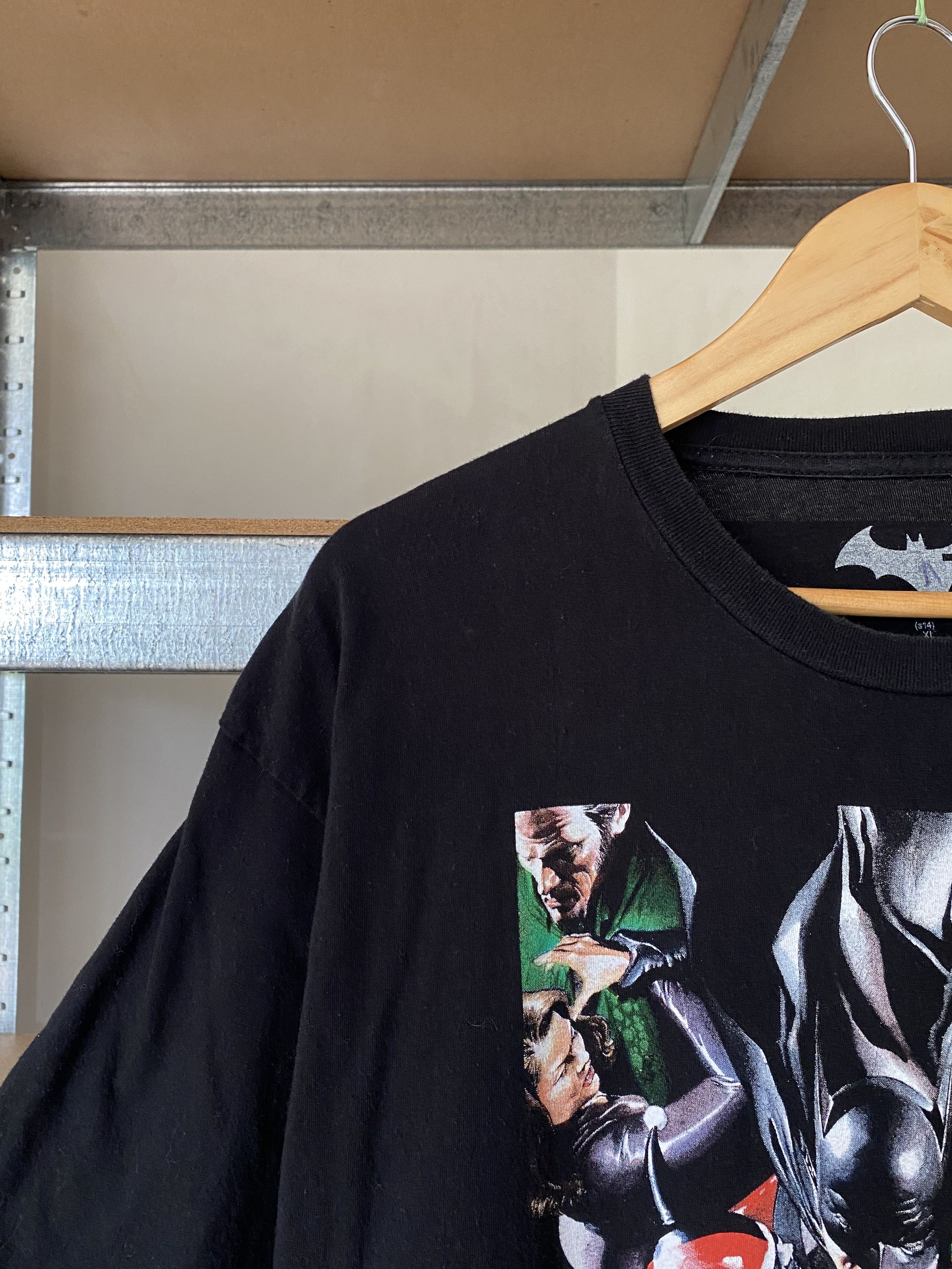 Cartoon Network Vintage 2000s Batman Anniversary Big Logo T-shirt Size US XL / EU 56 / 4 - 4 Thumbnail