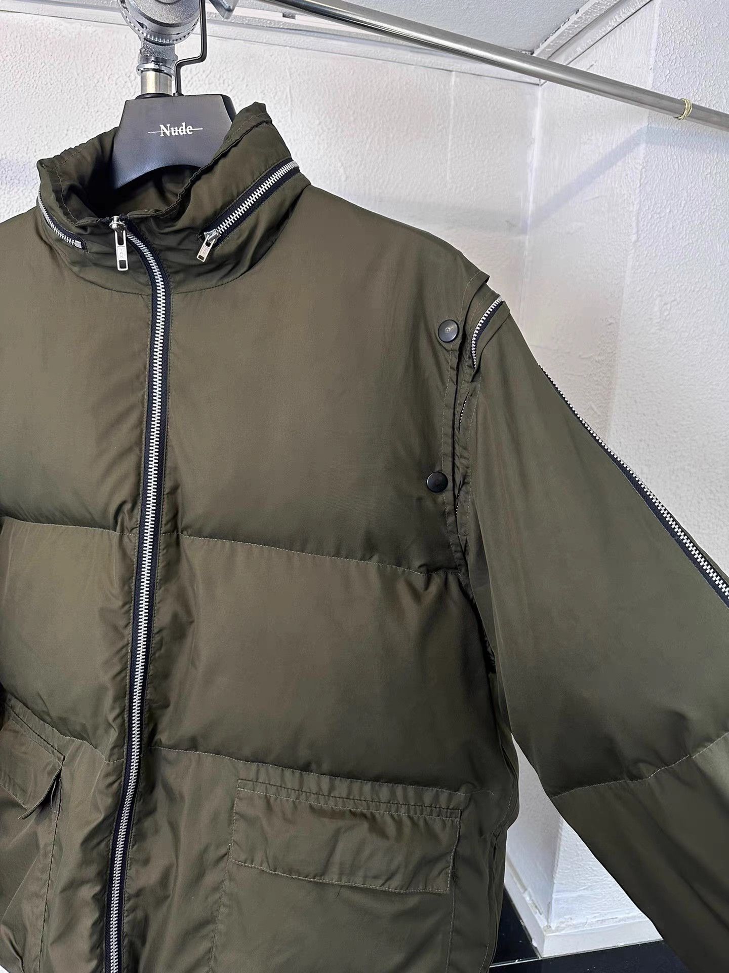 Yohji Yamamoto yohji yamamoto AAR Removable Modular Down Jacket K20 Size US M / EU 48-50 / 2 - 2 Thumbnail