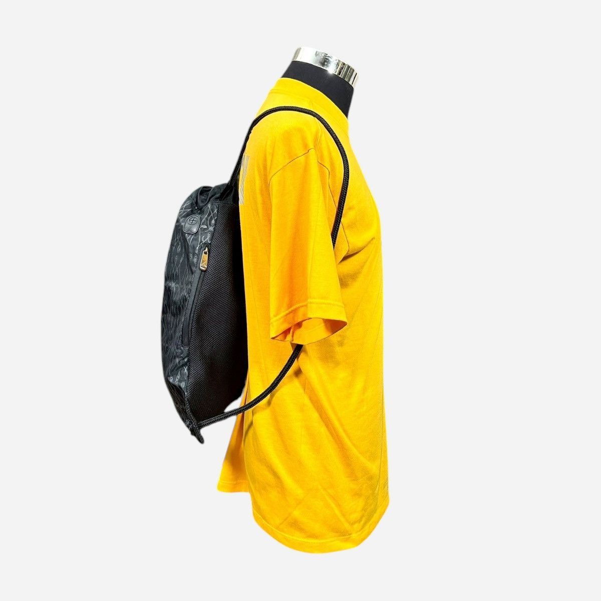 Jordan Brand Jordan Jump Man Black Pattern Padded Drawstring Gym Bag Size ONE SIZE - 6 Thumbnail