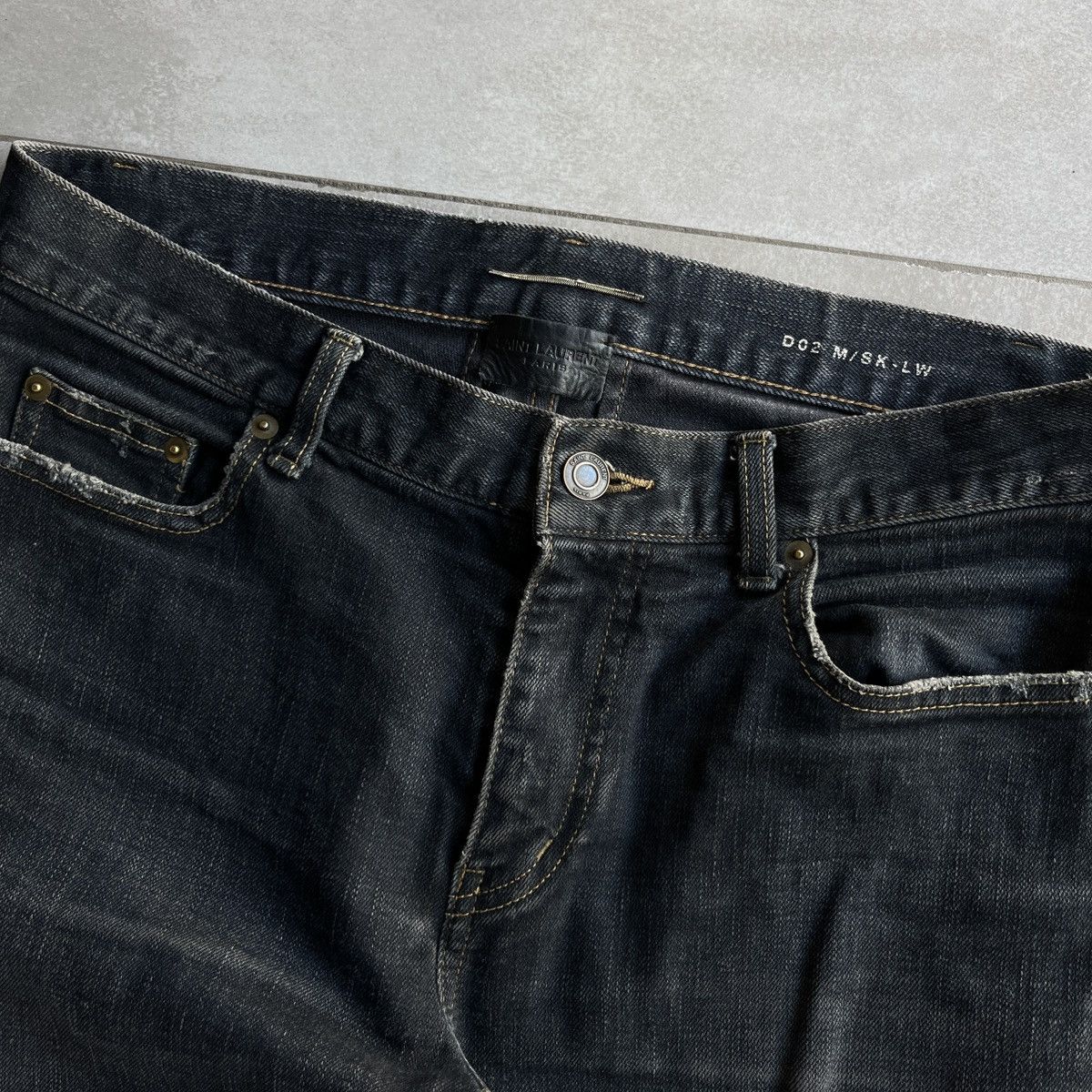 Hedi Slimane × Saint Laurent Paris Saint Laurent Hedi Slimane era Size US 30 / EU 46 - 2 Thumbnail