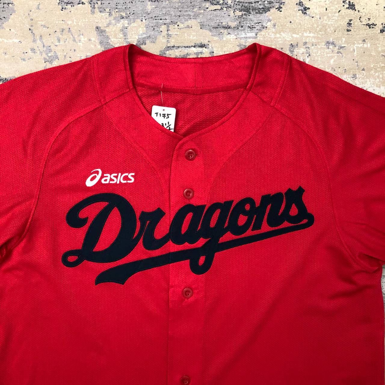 Asics × Japanese Brand T175 DRAGONS BY ASICS BASEBALL JERSEY Size US M / EU 48-50 / 2 - 2 Thumbnail