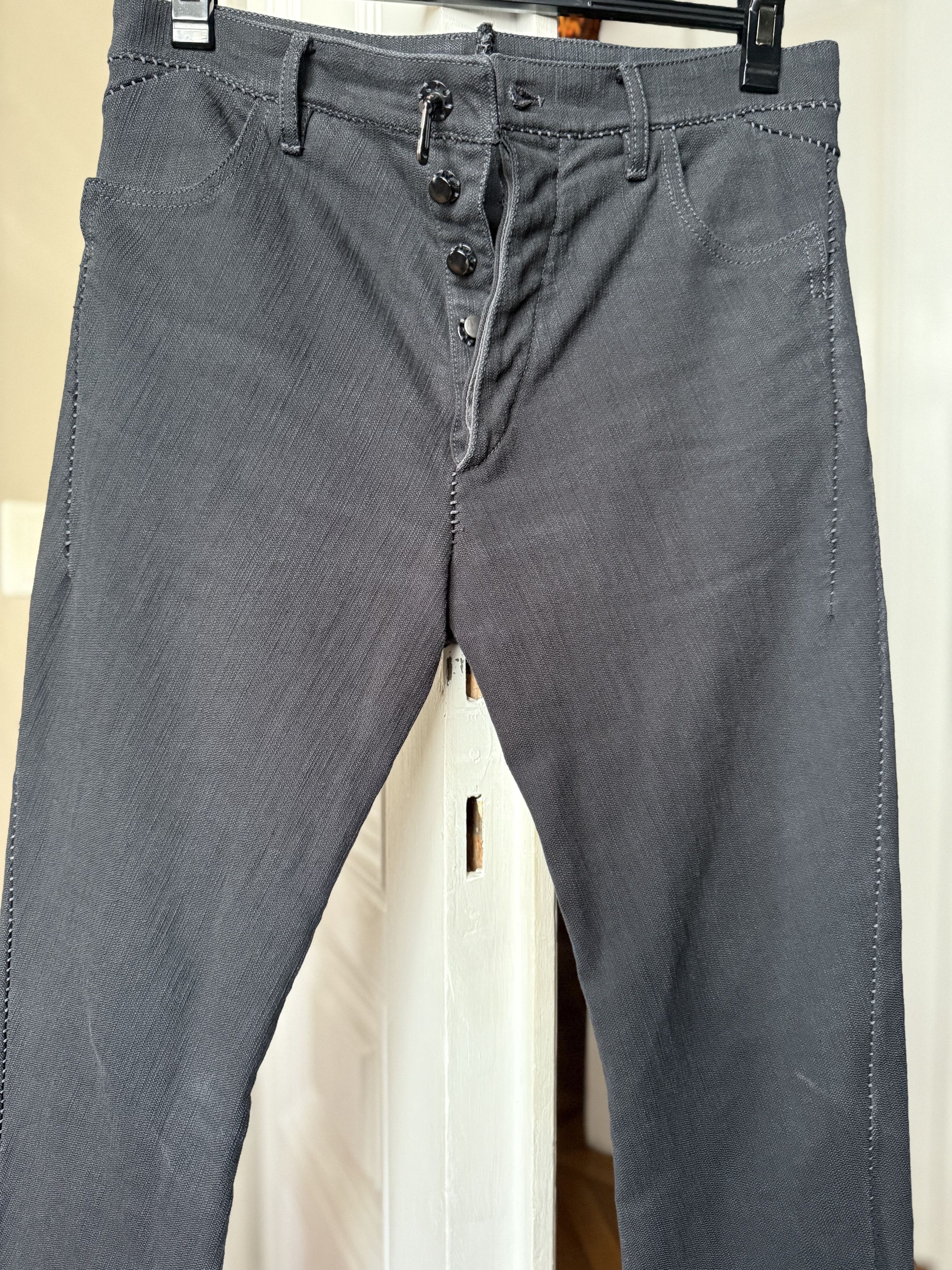 Carol Christian Poell Carol Christian Poell "Dead End" Jeans -WORN ONCE SIZE 48 Size US 32 / EU 48 - 8 Thumbnail