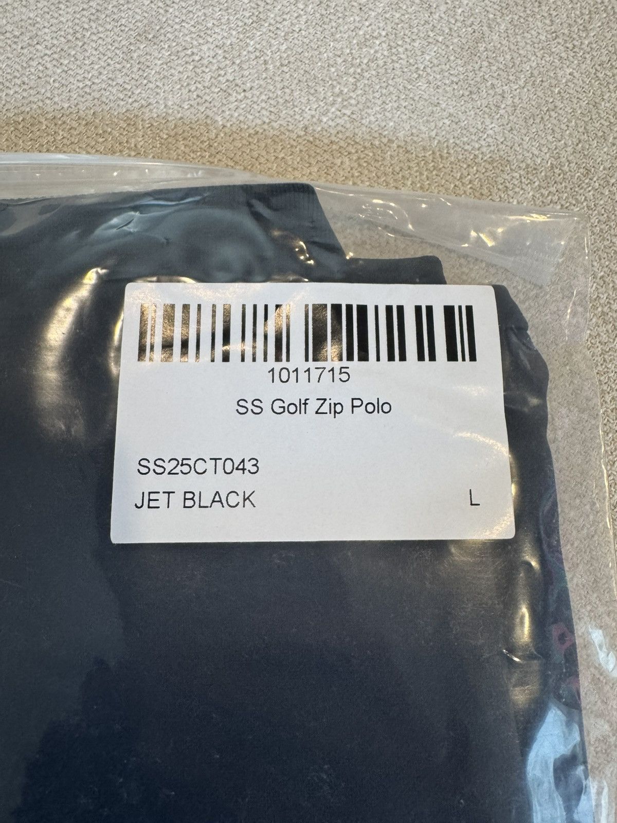 Aime Leon Dore ALD Golf Performance Polo, Black, L, NWT Size US L / EU 52-54 / 3 - 12 Thumbnail