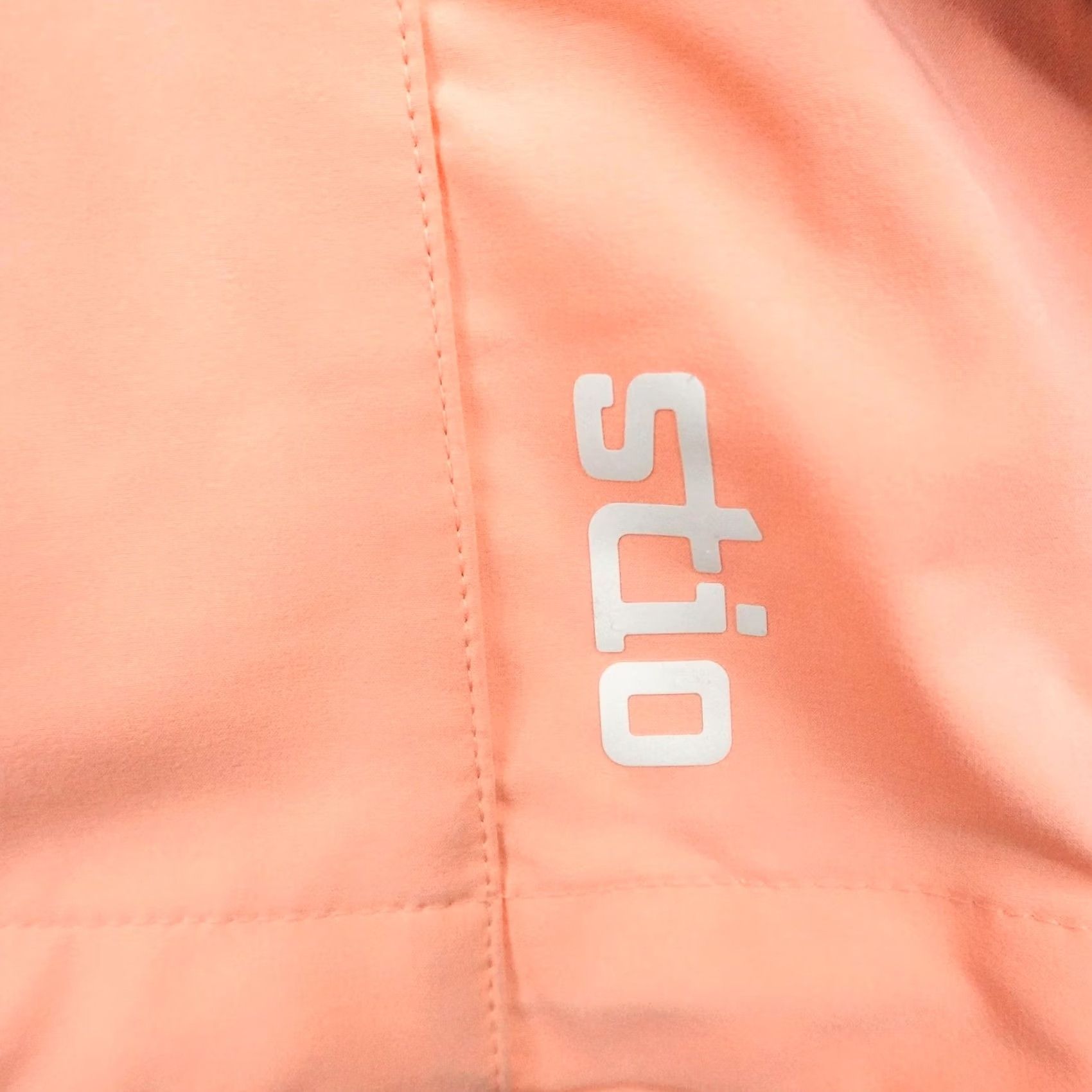 Pinko Stio Jacket Womens XL Maroon Pink CFS Hooded Anorak Windbreaker Pullover 1/2 Zip Size XS / US 0-2 / IT 36-38 - 4 Thumbnail